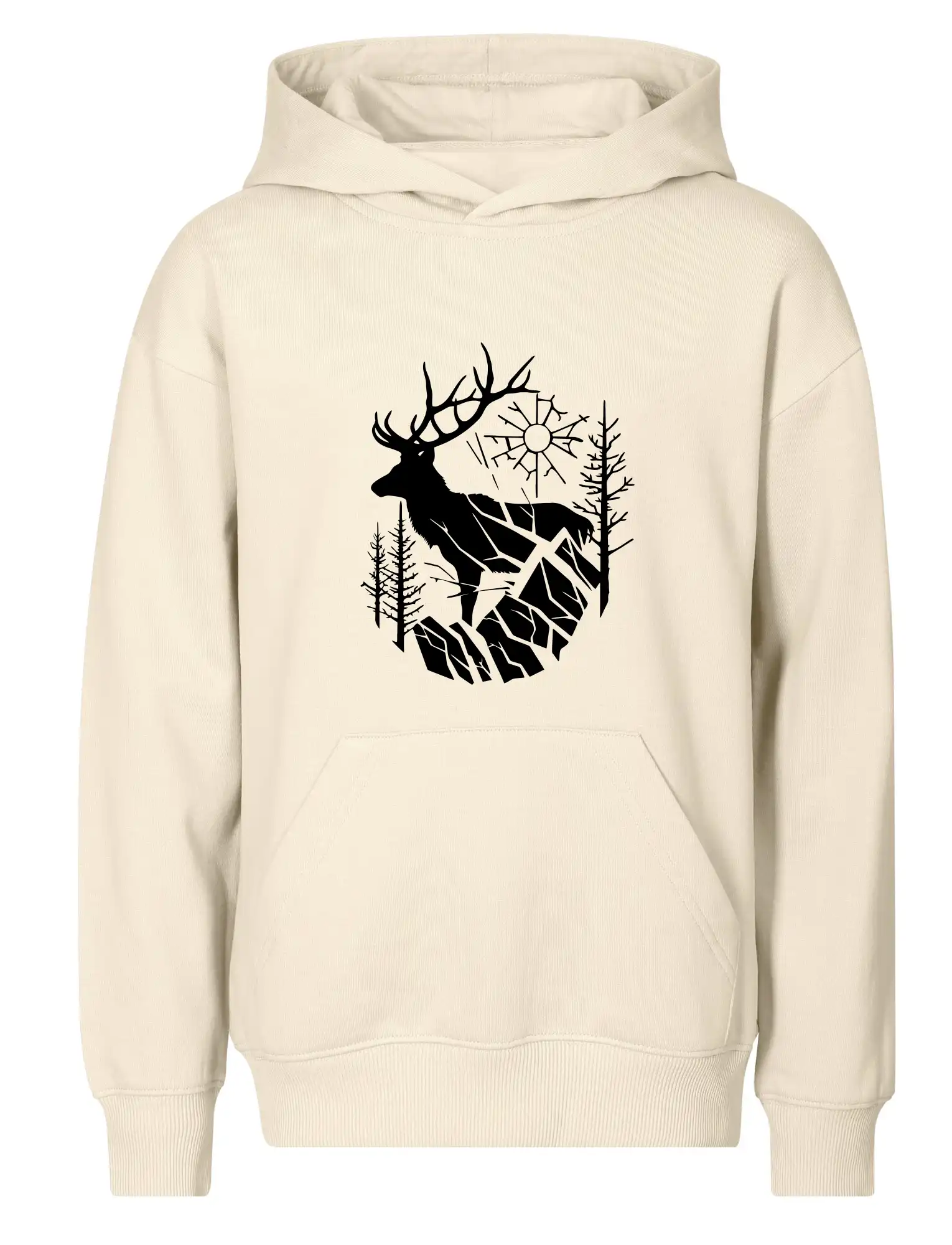 Jelen v lese křivky