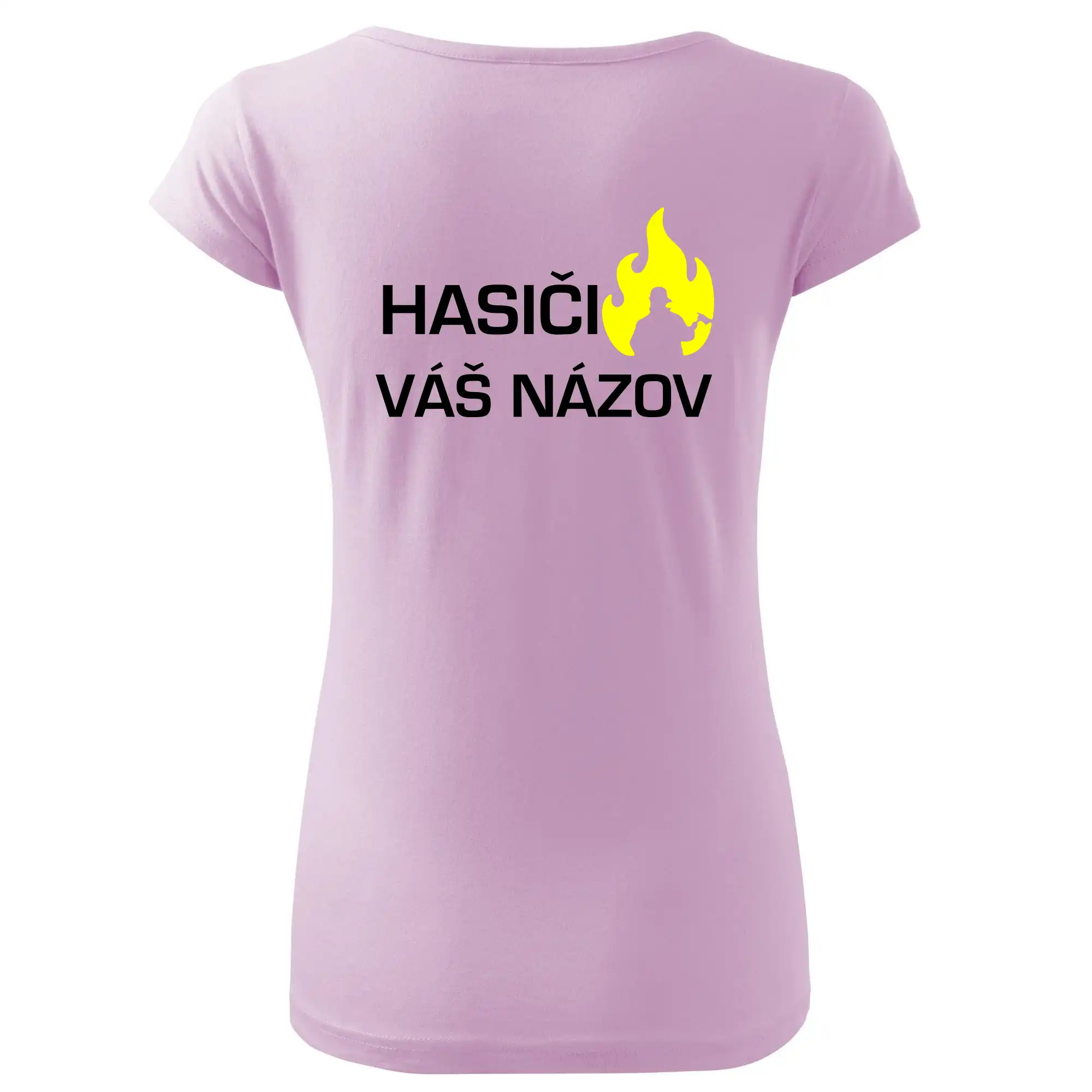 Hasiči - Váš názov - FLUO + Reflexná potlač