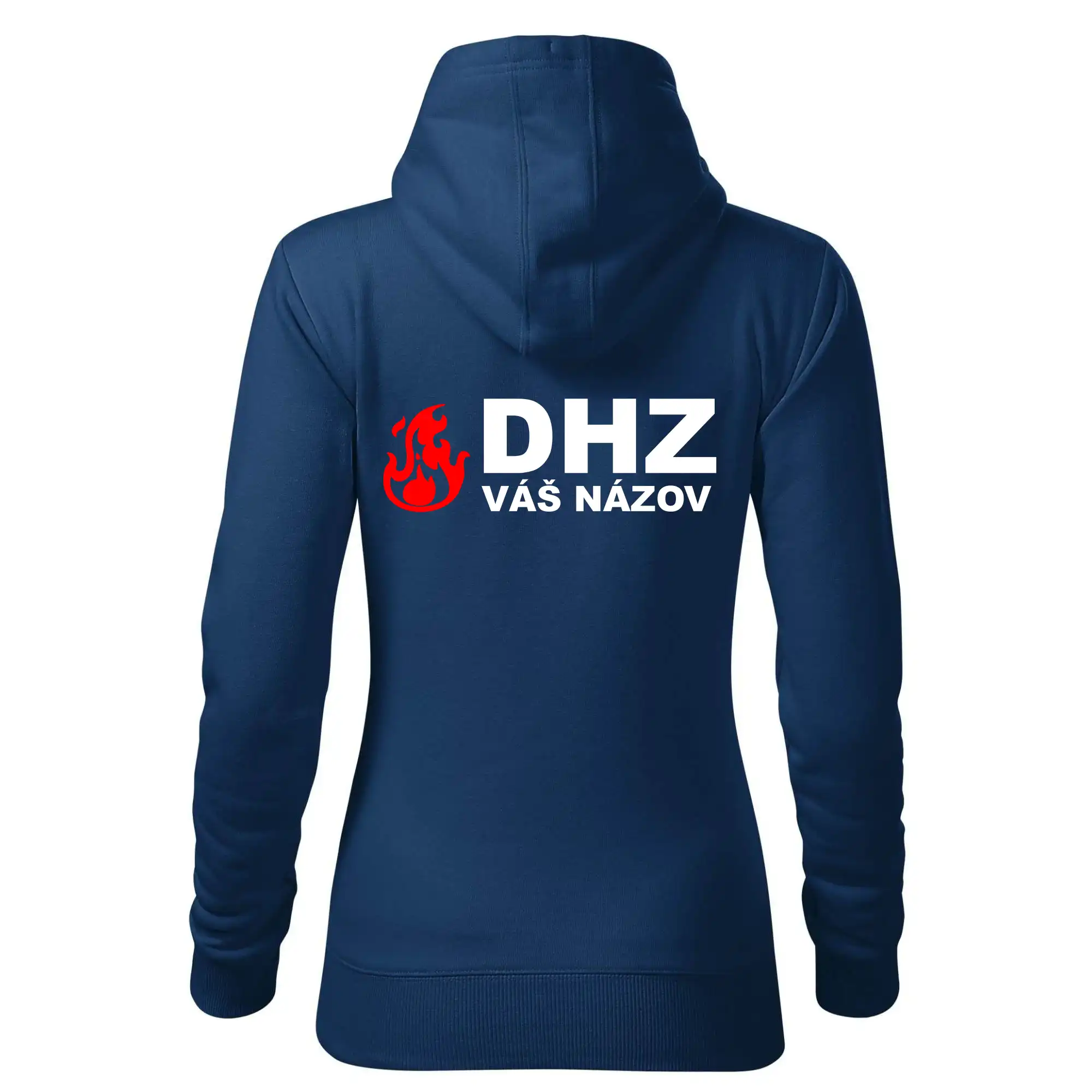DHZ (oheň, názov sboru - vlastný nápis)