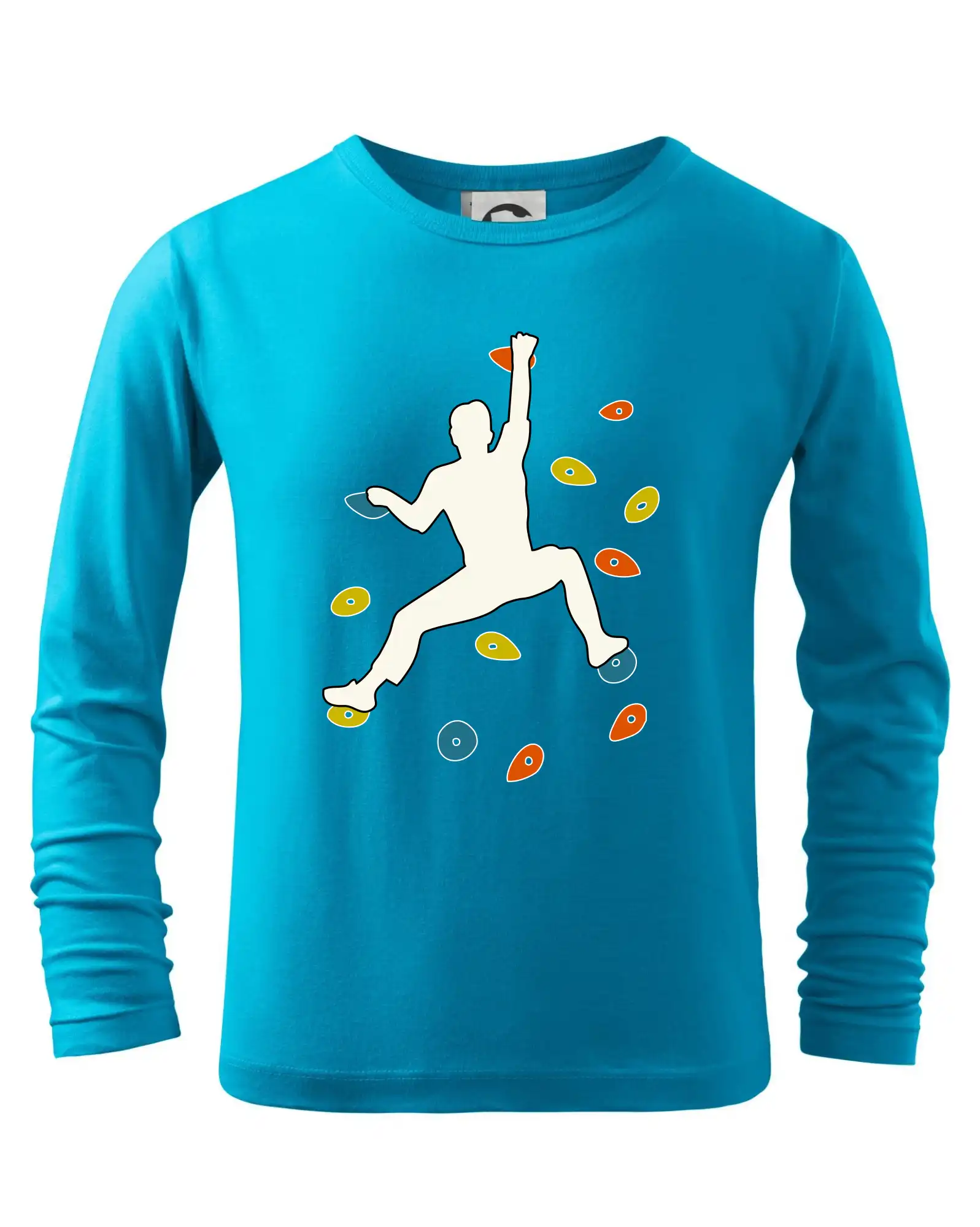 Trička pro horolezcov - Bouldering lezec - Tričko detské Long Sleeve