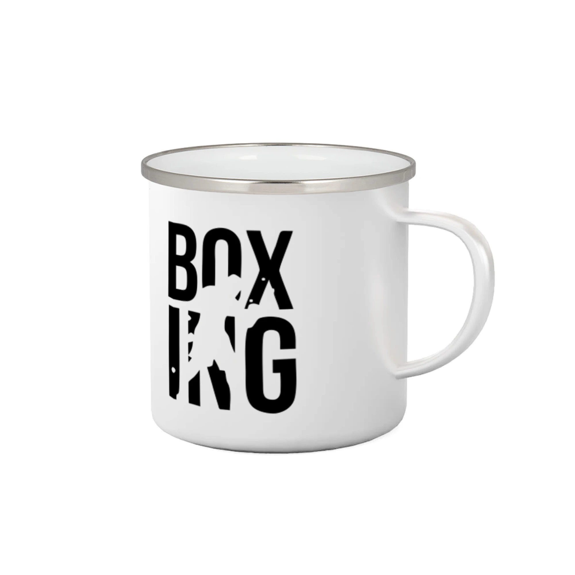 Tričká na box - Nápis Boxing - Plecháčik