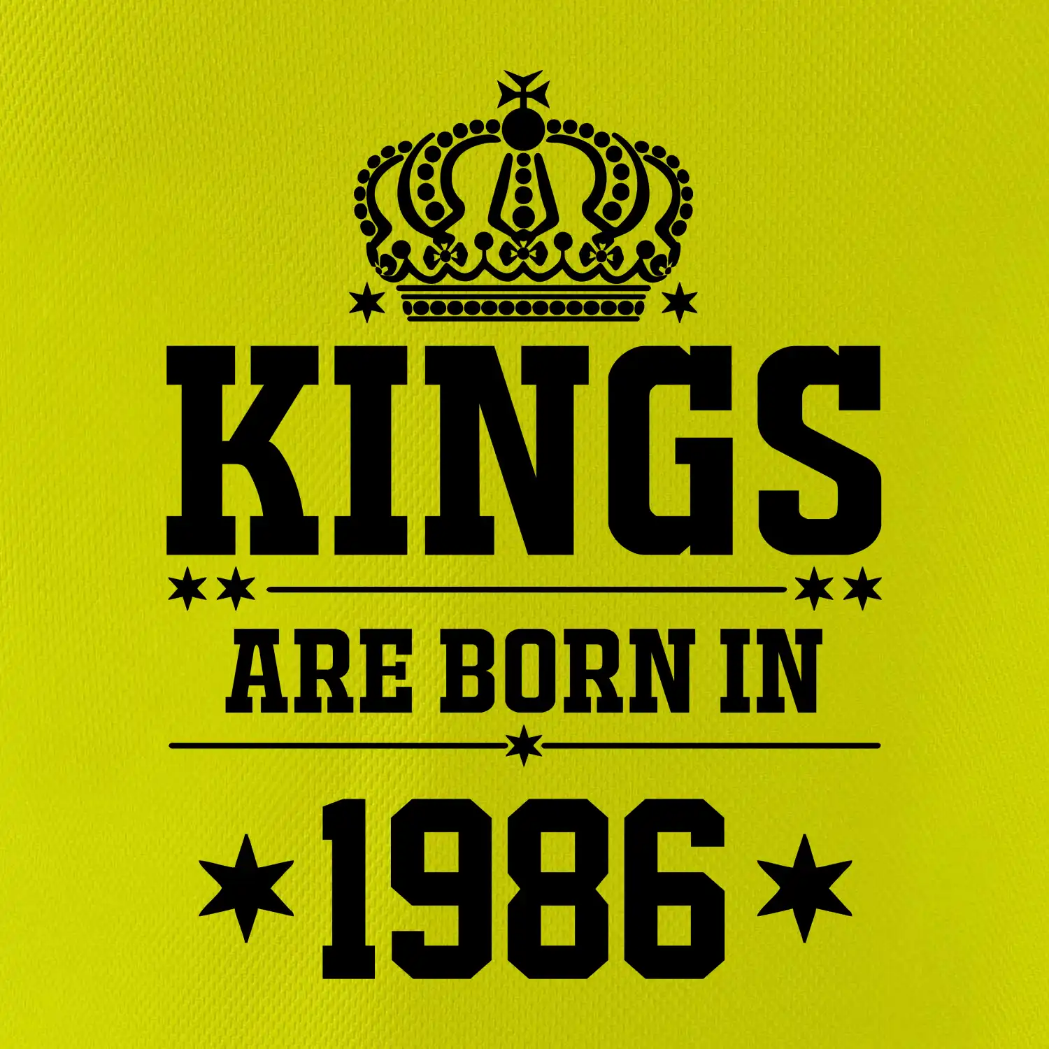 Kings are born in 1986