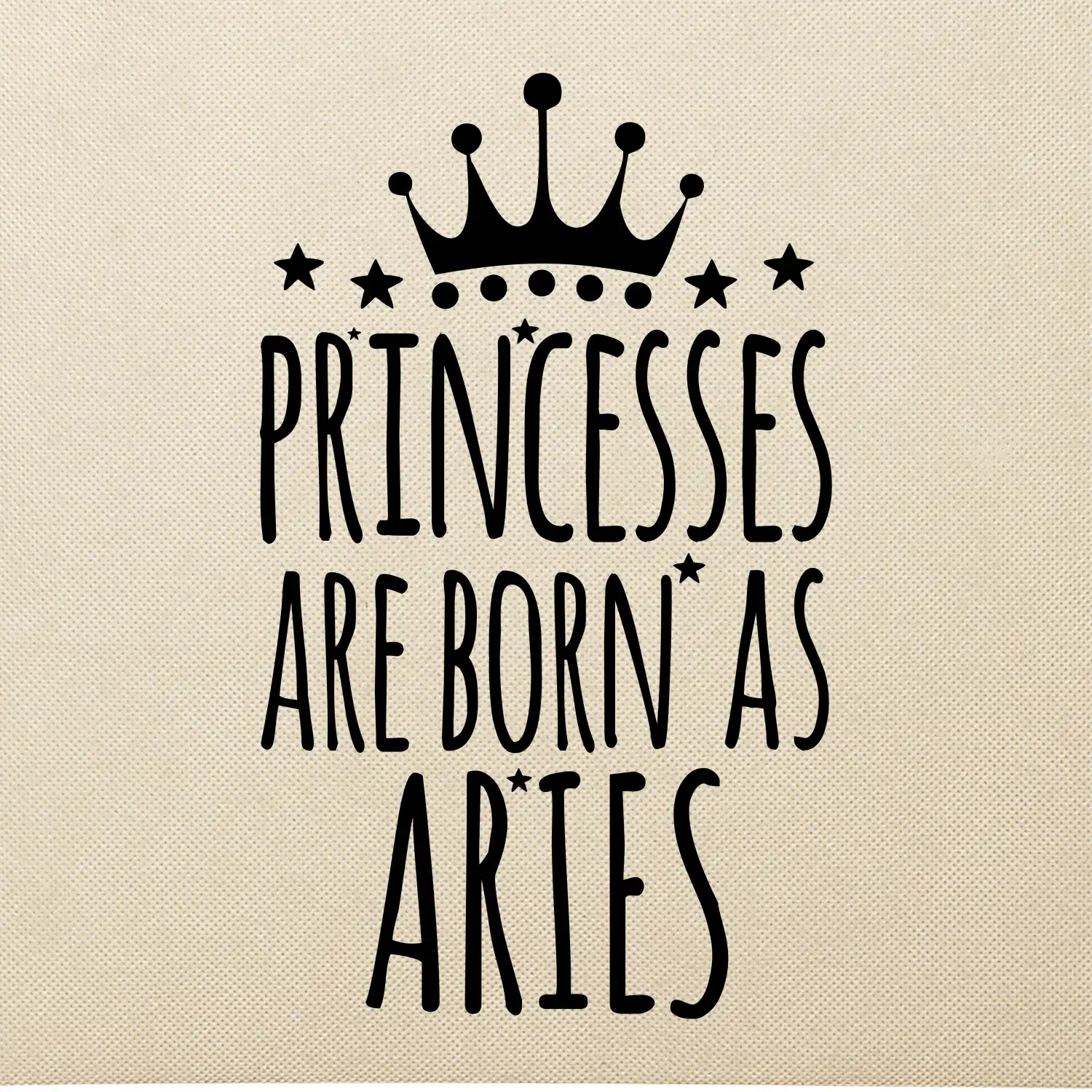 Princesses are born as Aries  - Beran