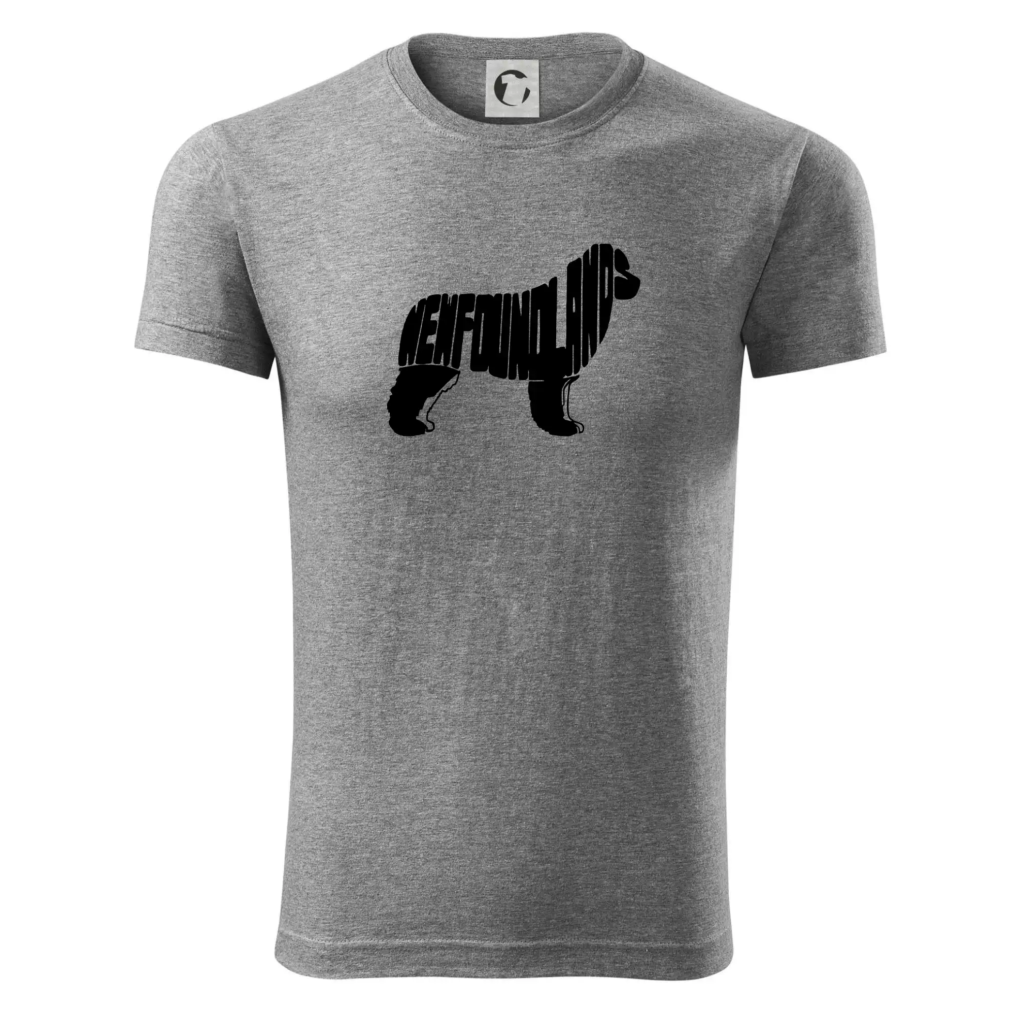 Novofundlandský pes - nápis v tělě