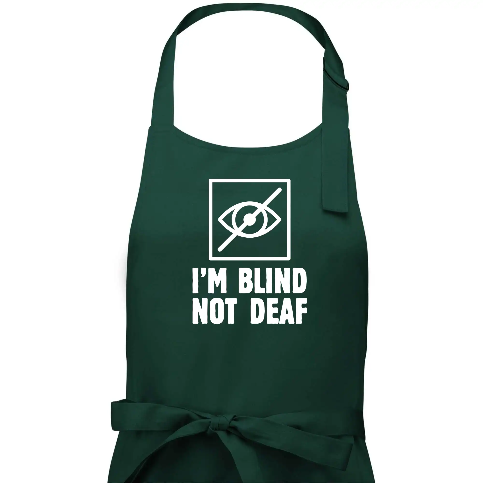 I'm blind not deaf