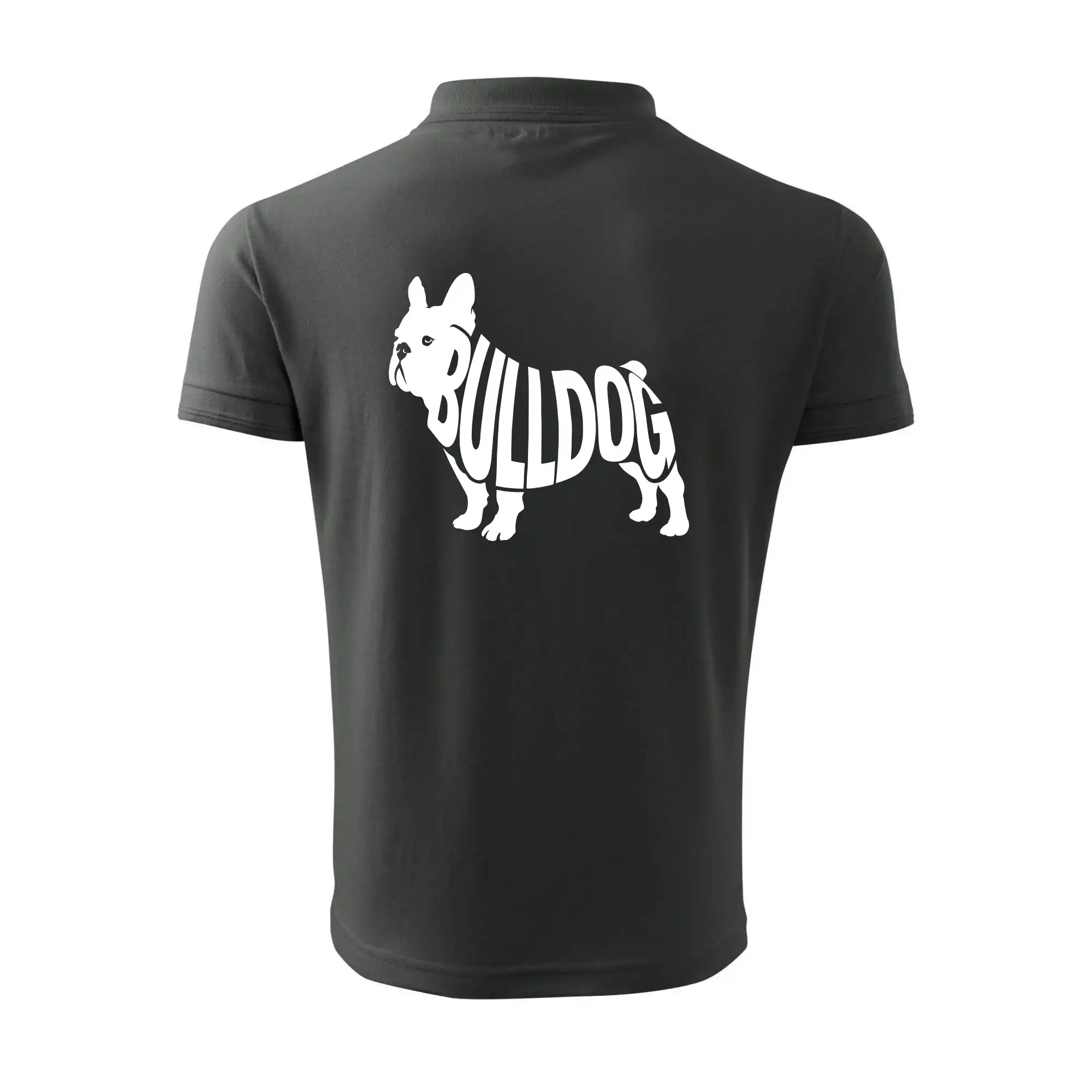 Bulldog  nápis v těle