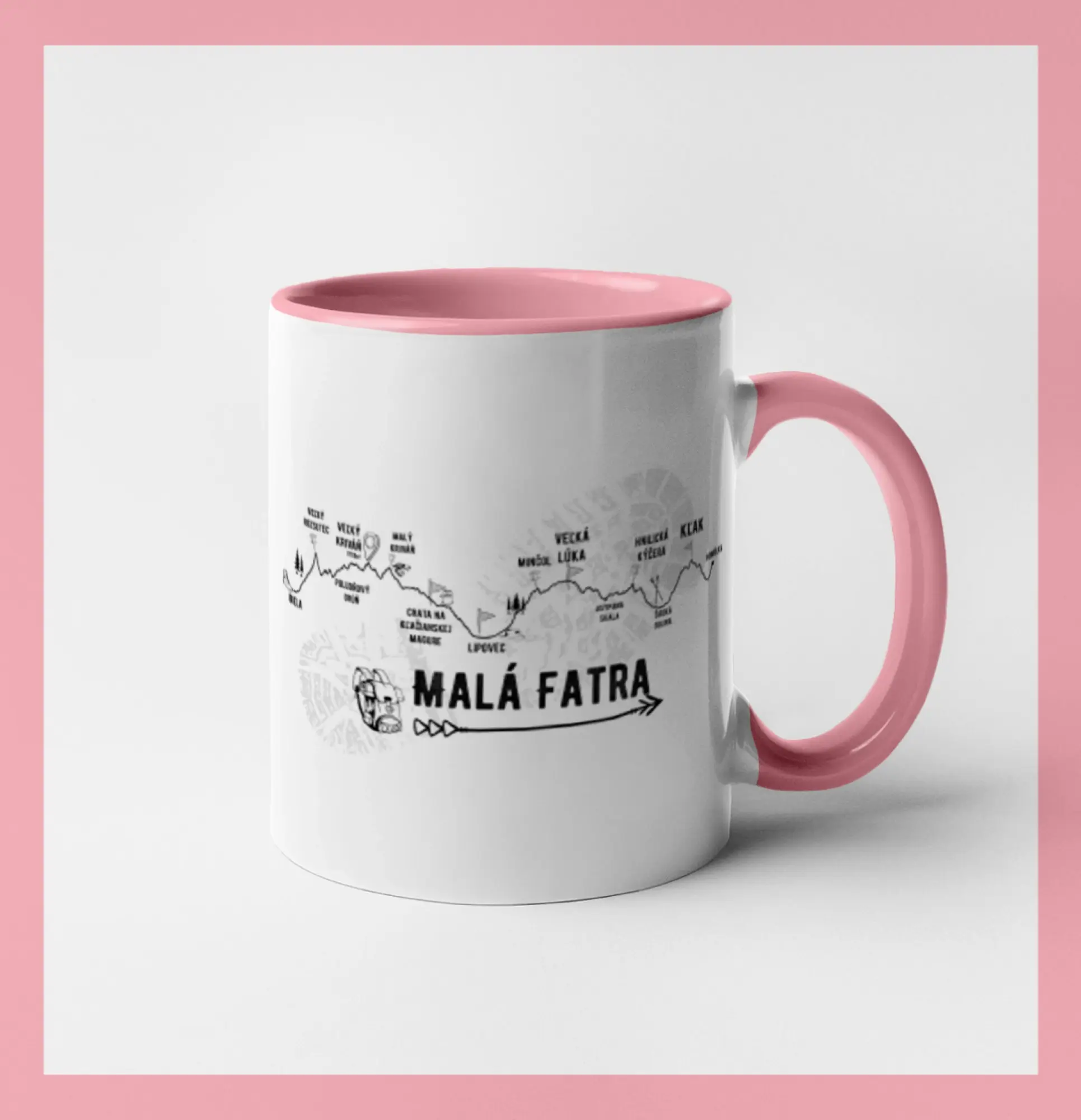 Profil kopca - Malá fatra
