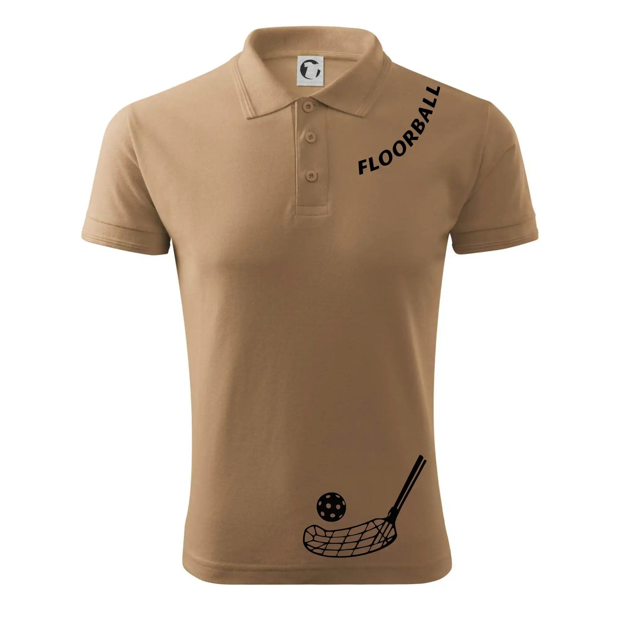 Floorball nápis šikmo