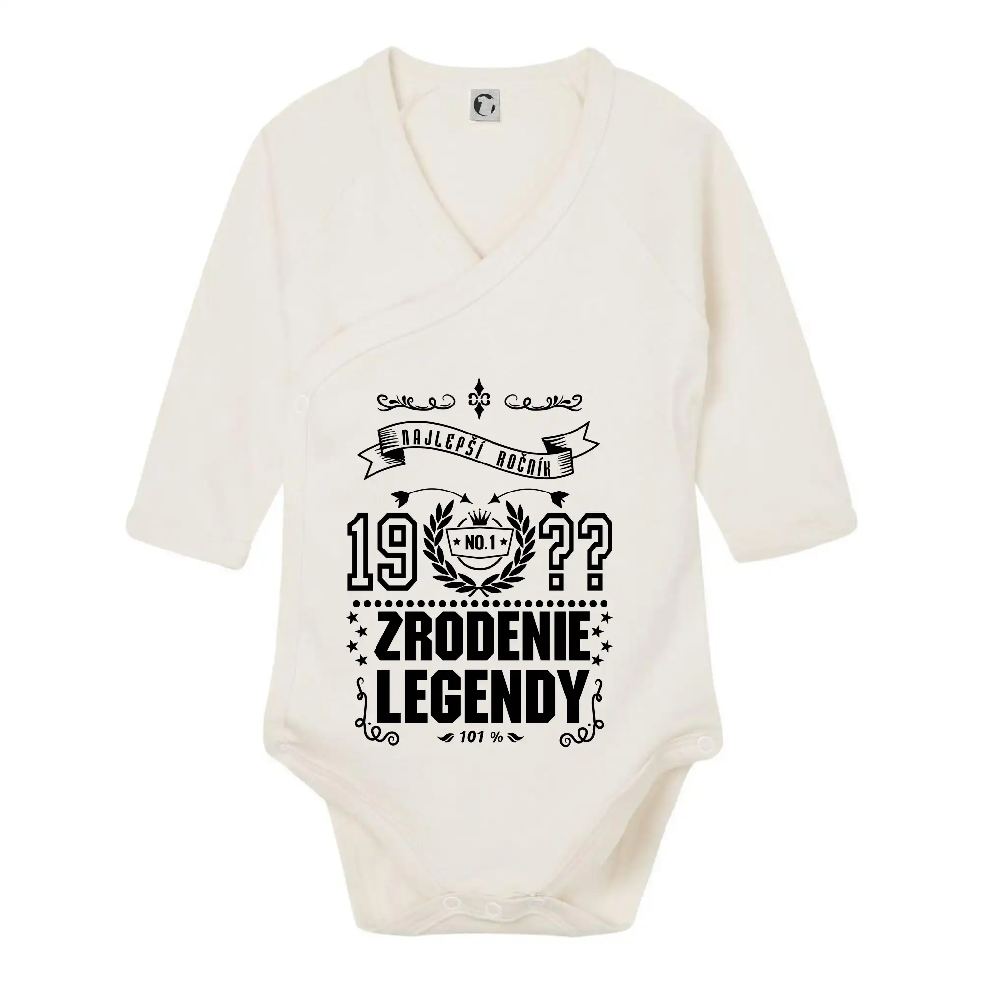 Trička Zrodenie legendy - Zrodenie legendy - pre všetkých - Body zavinovacie s dlhým rukávom