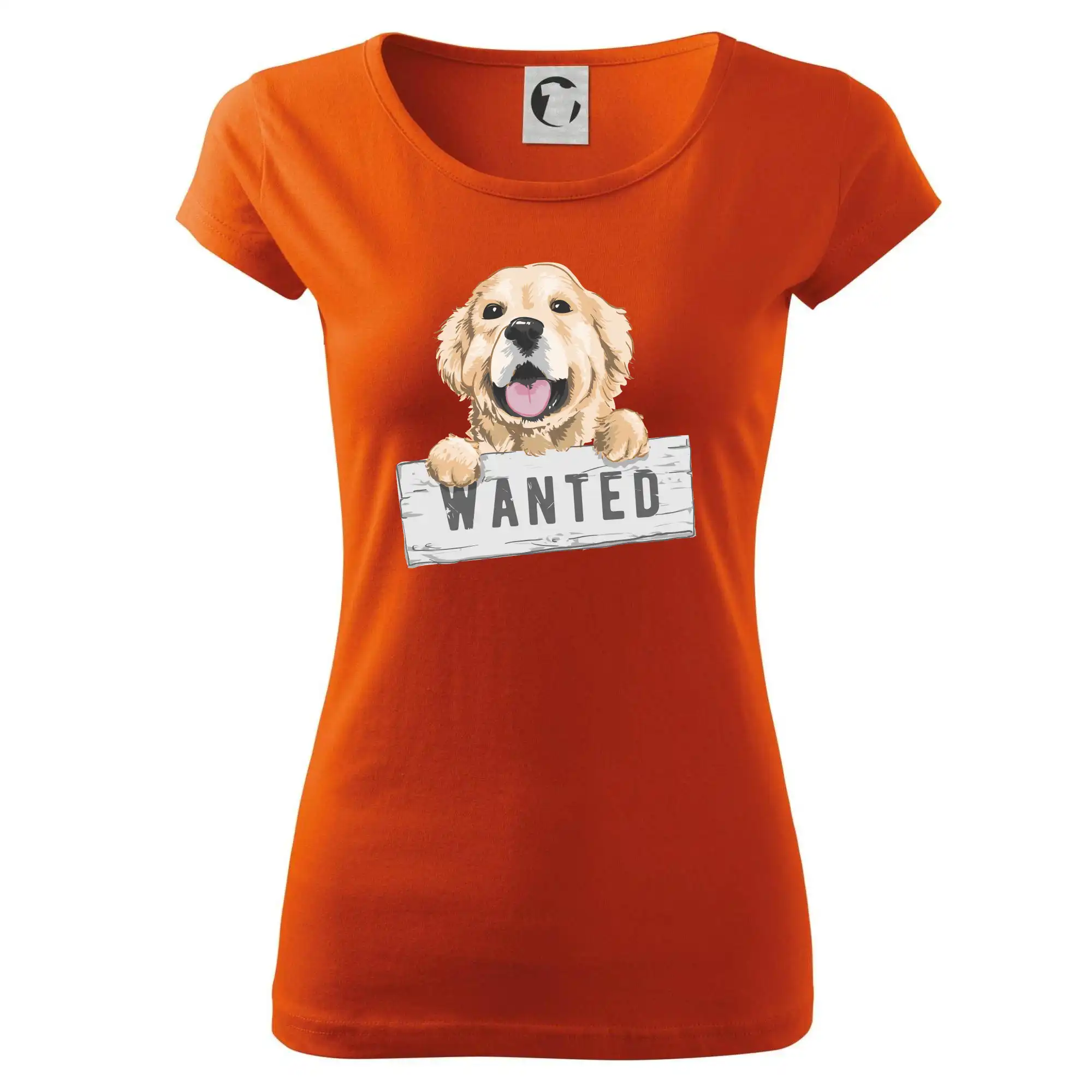 Labrador - Zlatý retriever - šteniatko wanted - Dámske tričko Pure
