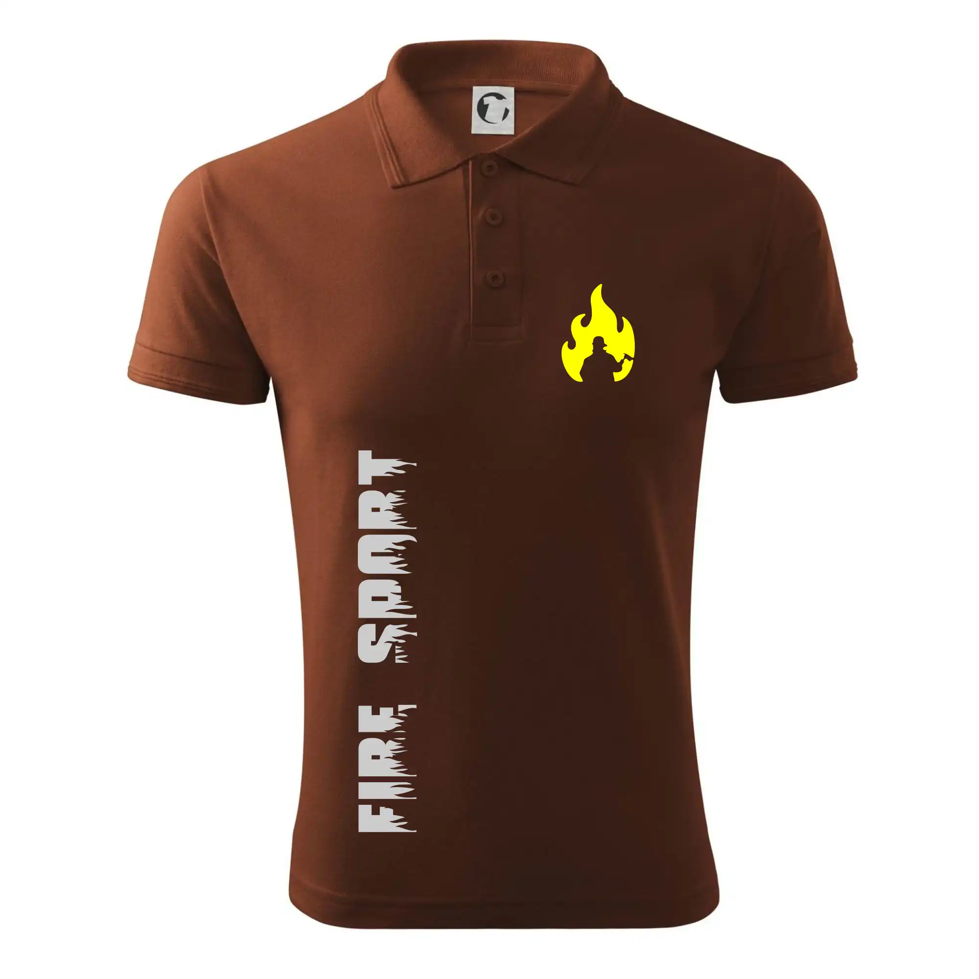 Originálne tričká pre hasičov - DHZ - Váš názov - FLUO + Reflexná potlač - Polokošeľa pánska Pique Polo 203