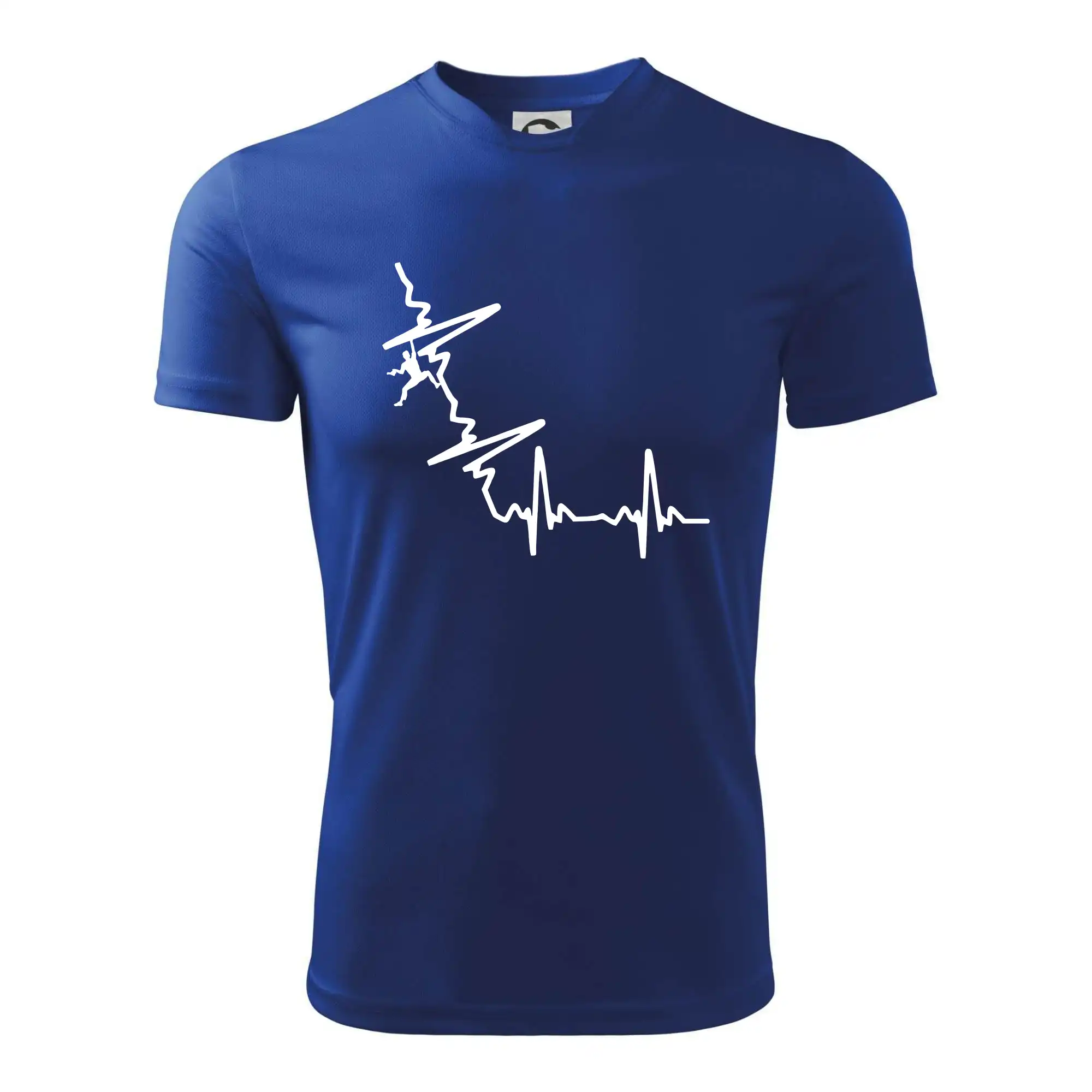 Trička pro horolezcov - EKG bouldering - Detské tričko športové