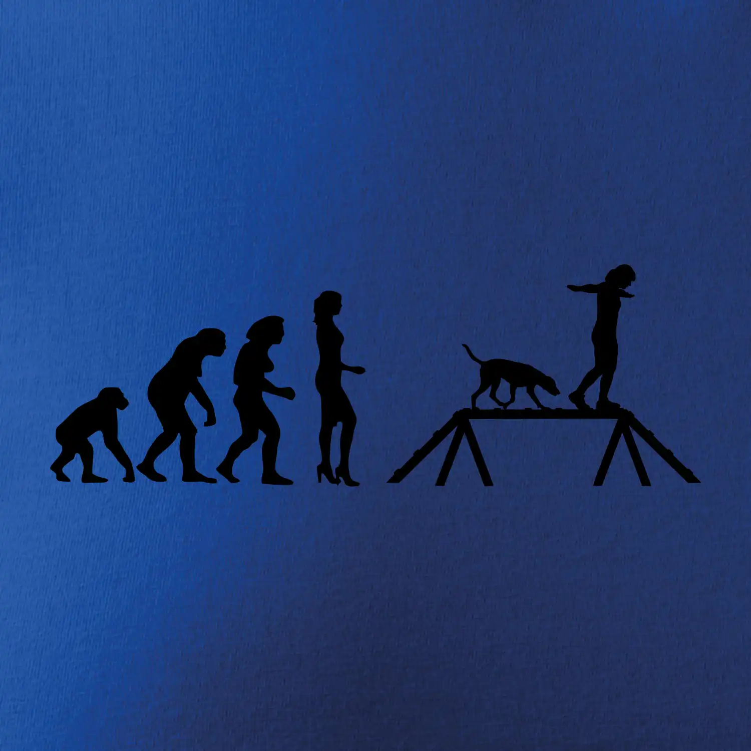 Evoluce agility žena