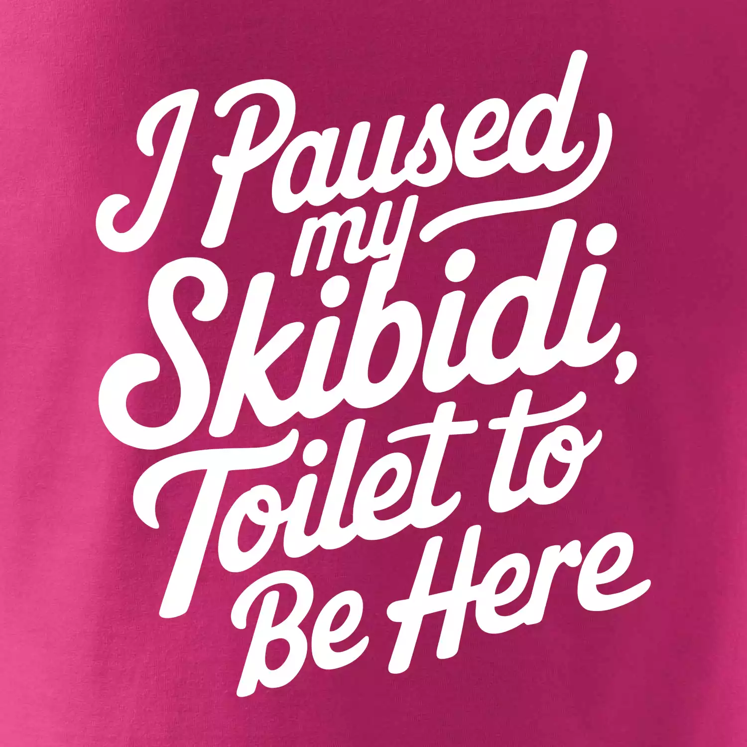 I Paused My Skibidi Toilet to be Here
