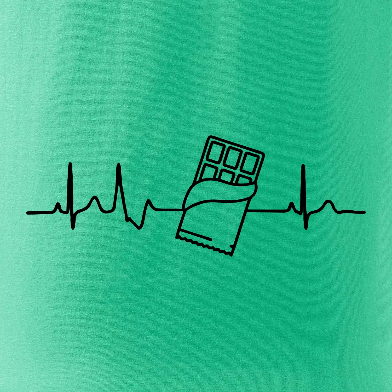 EKG čokoláda