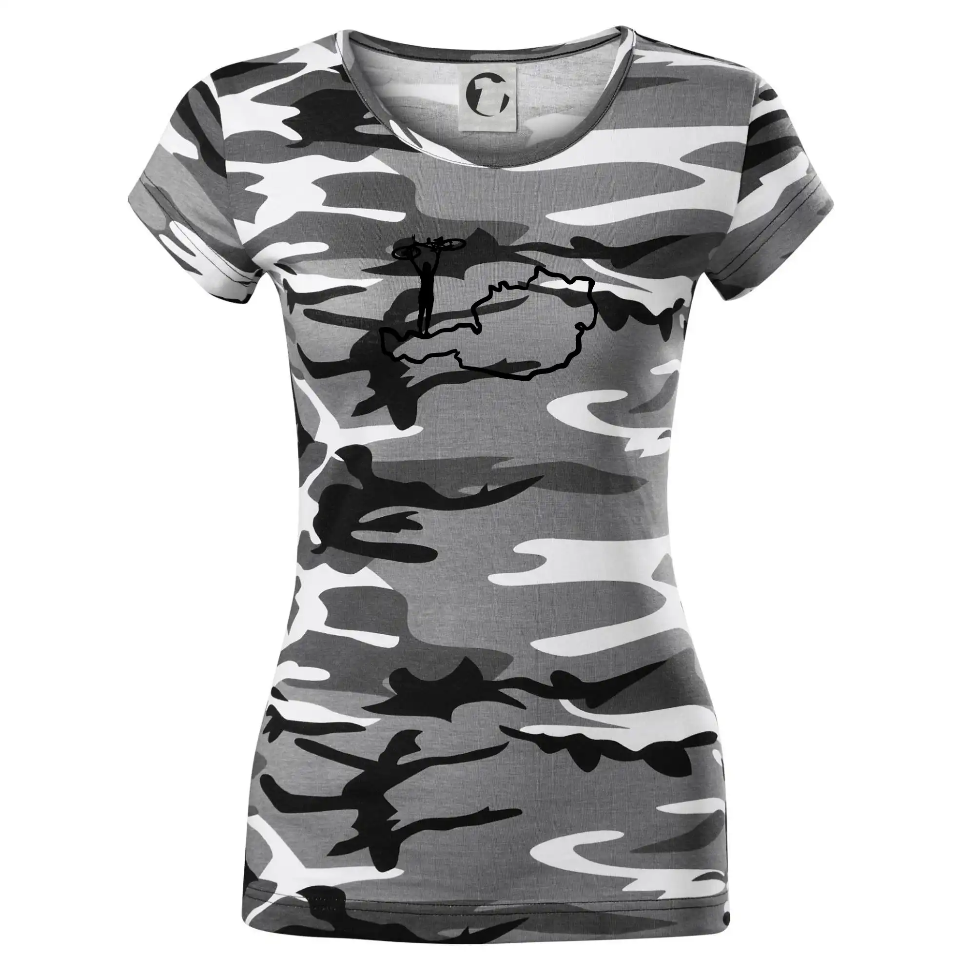 Cyklistka - Mapa Rakouska