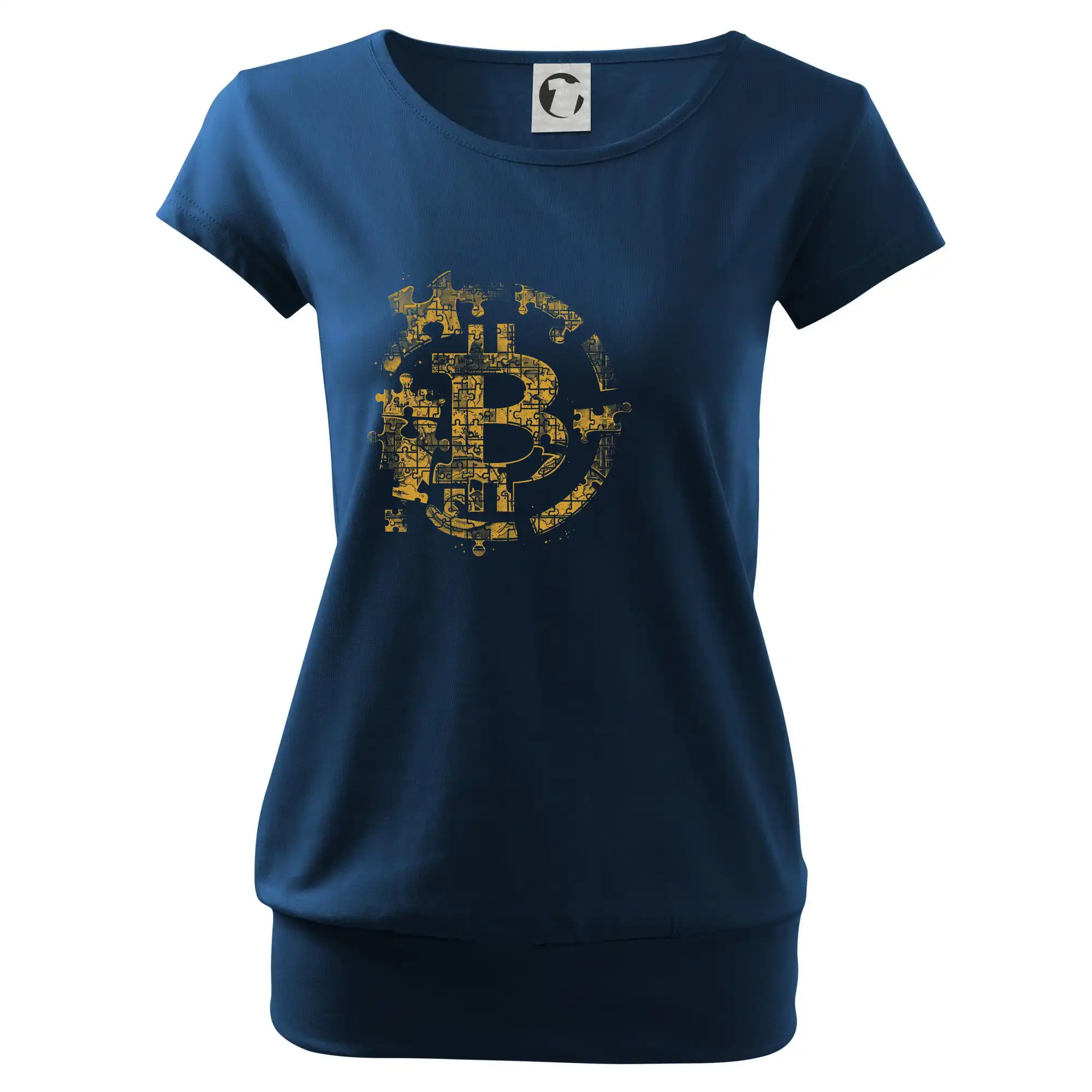 Logo bitcoin puzzle