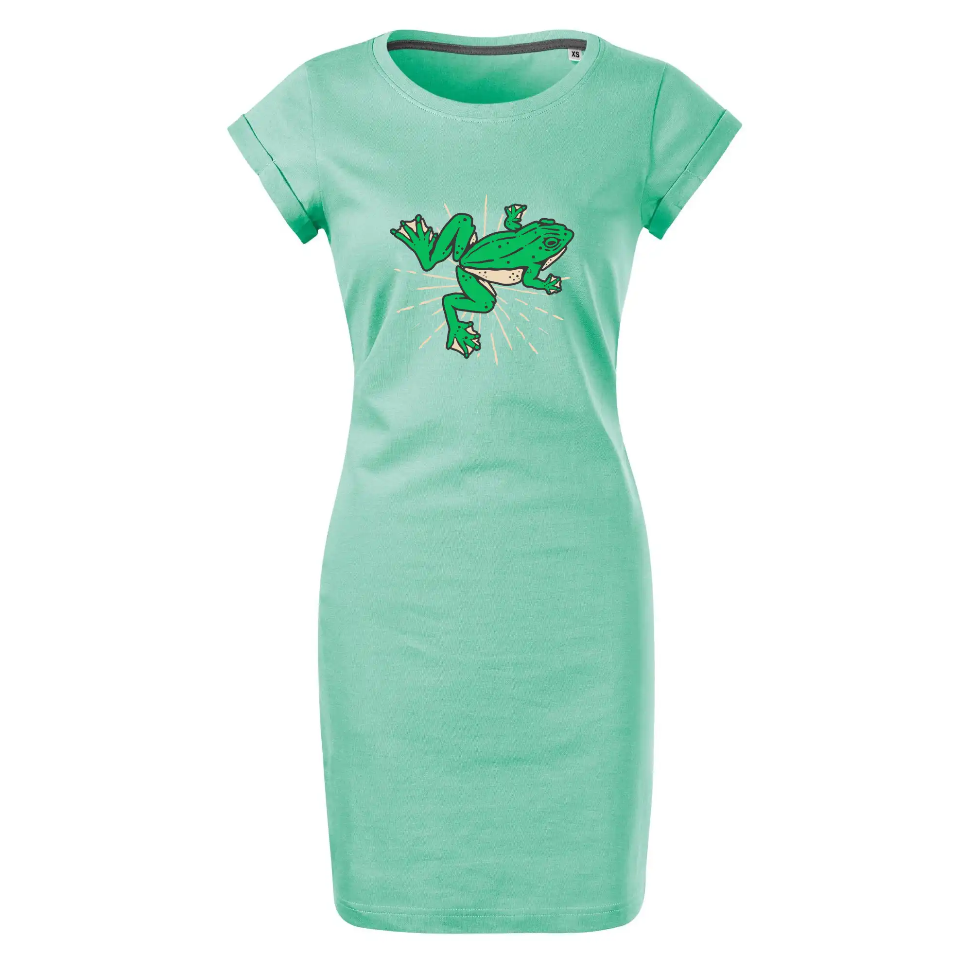 Žába zelená kreslená