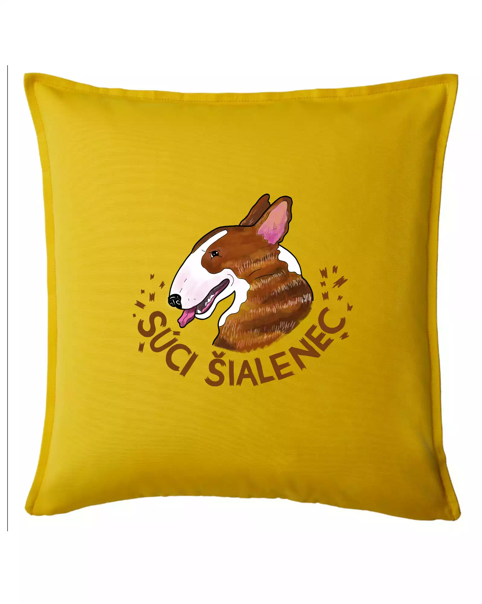 Bulterier Súci šialenec (Pecka design)