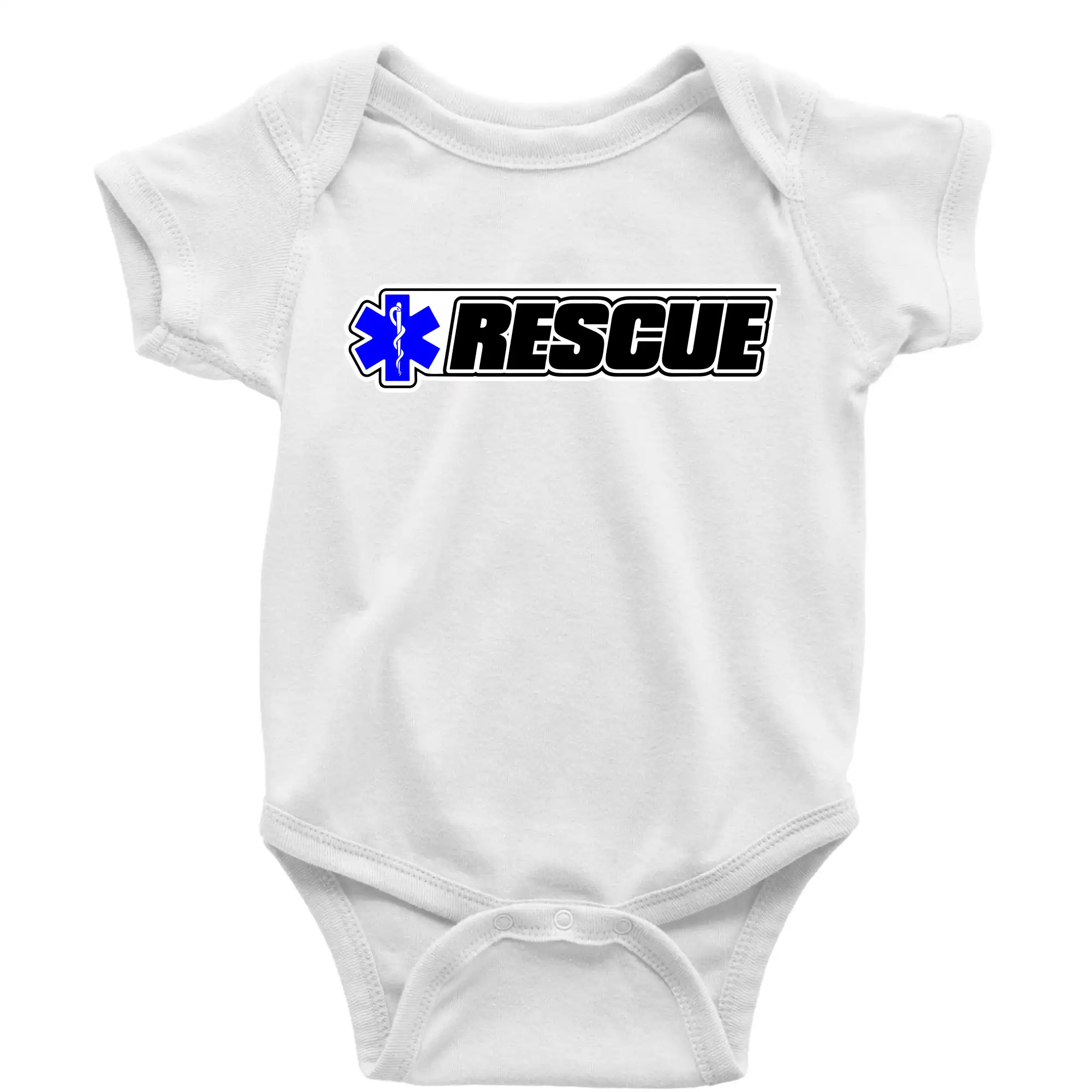 Záchranář rescue kříž modrý