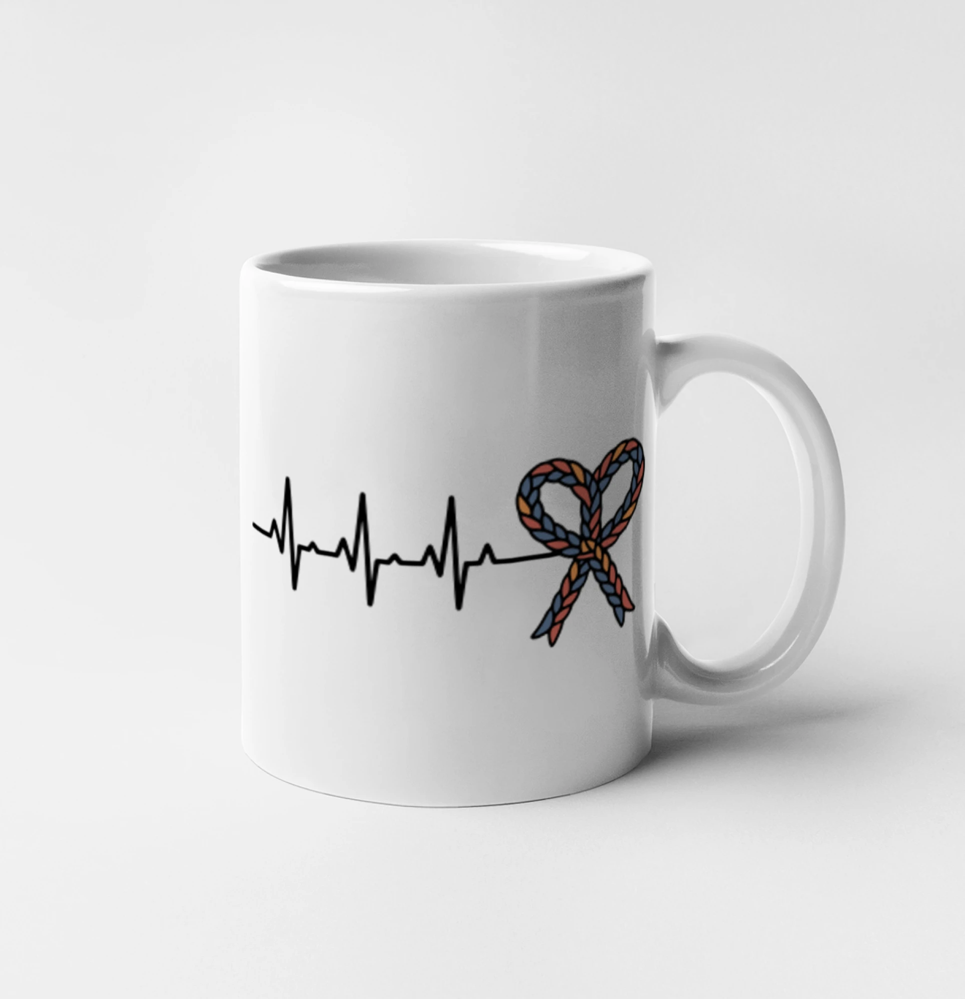 EKG srdce velikonoce