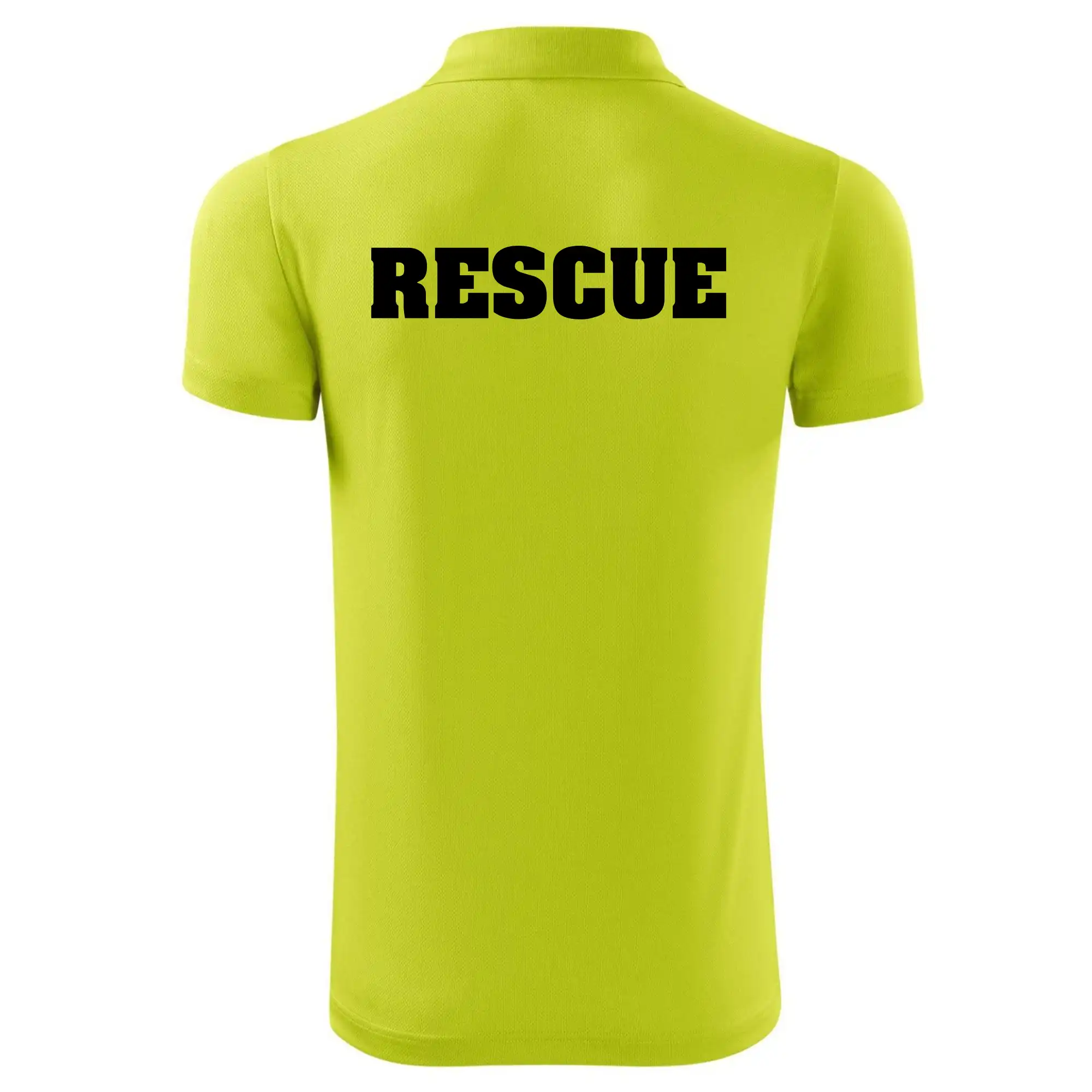 Rescue - Hviezda na prsníku + nápis na chrbte