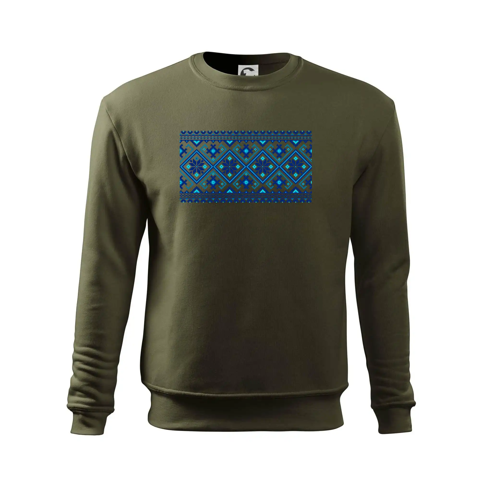 Ukrajinský vzor - modrý