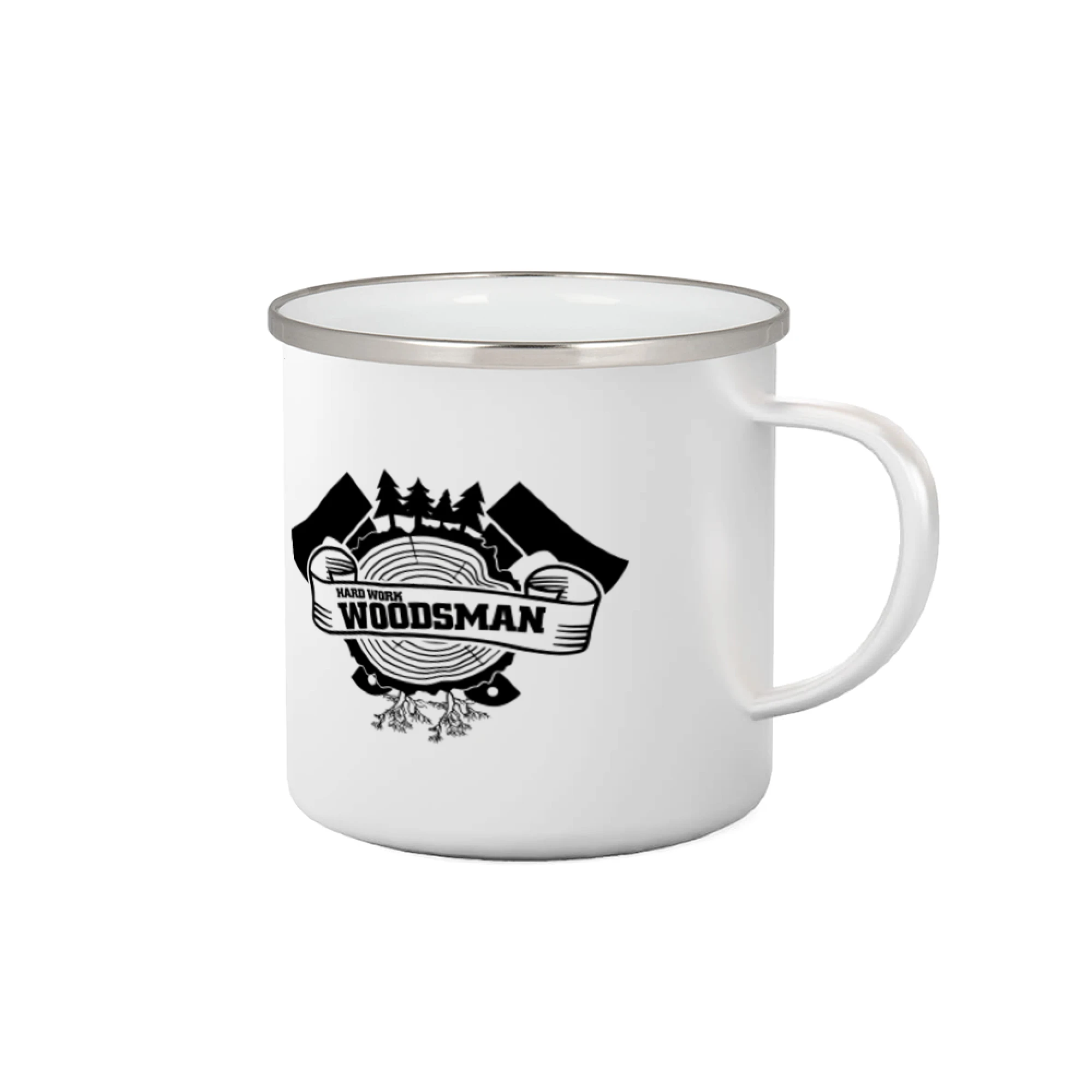 Tričká pre poľovníkov a drevorubačov - Hard Work Woodsman - Plecháčik