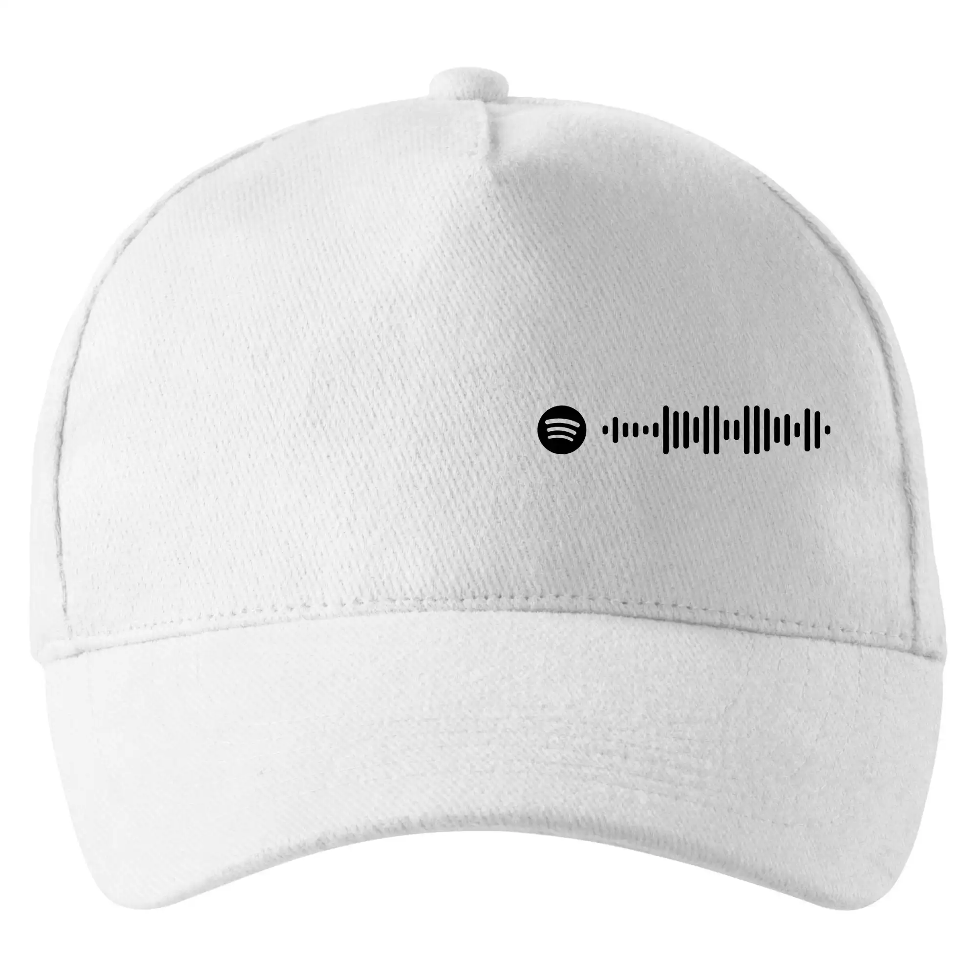 Spotify kód na prsníku - Šiltovka so zahnutým šiltom a mosaznou sponou