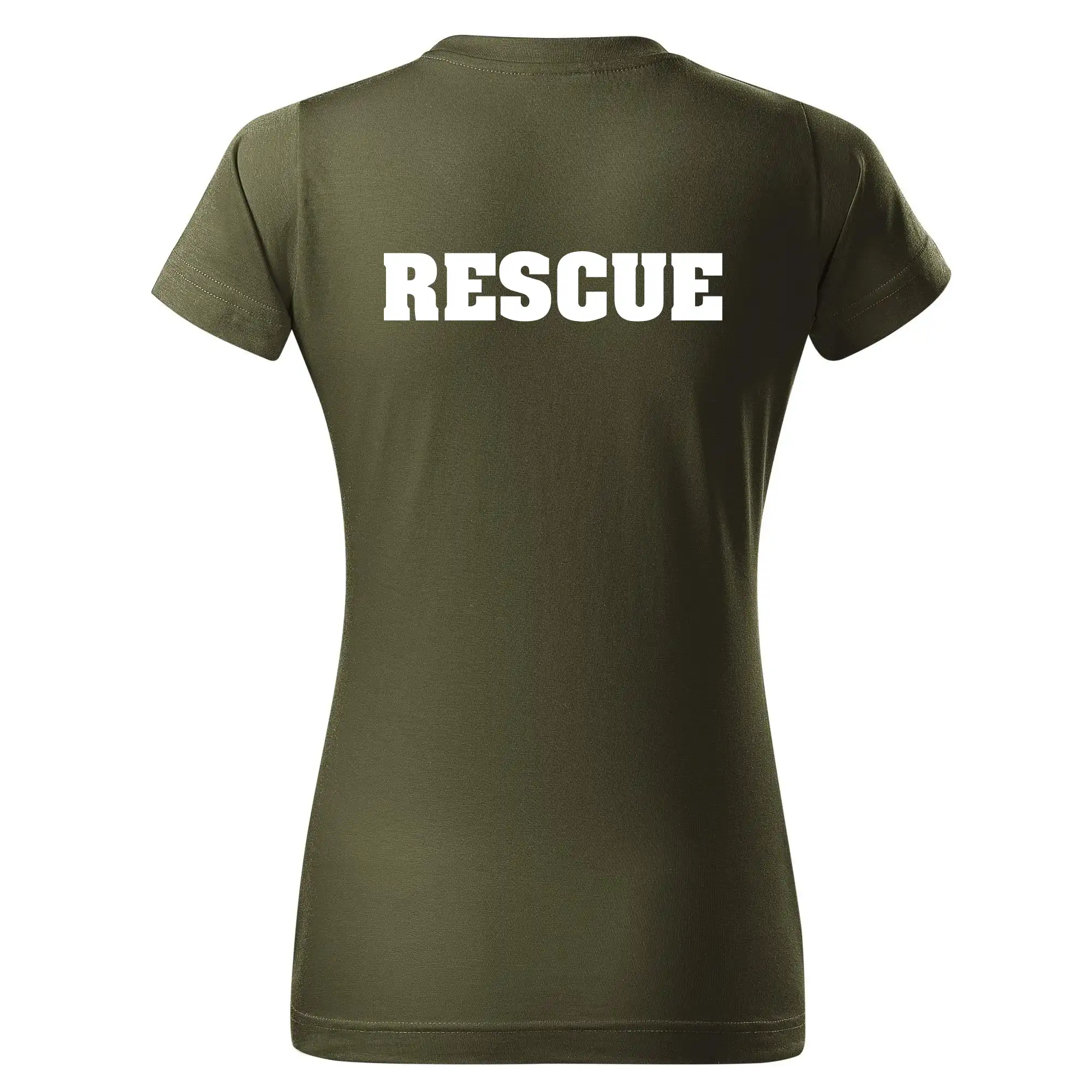 Rescue - Hviezda na prsníku + nápis na chrbte