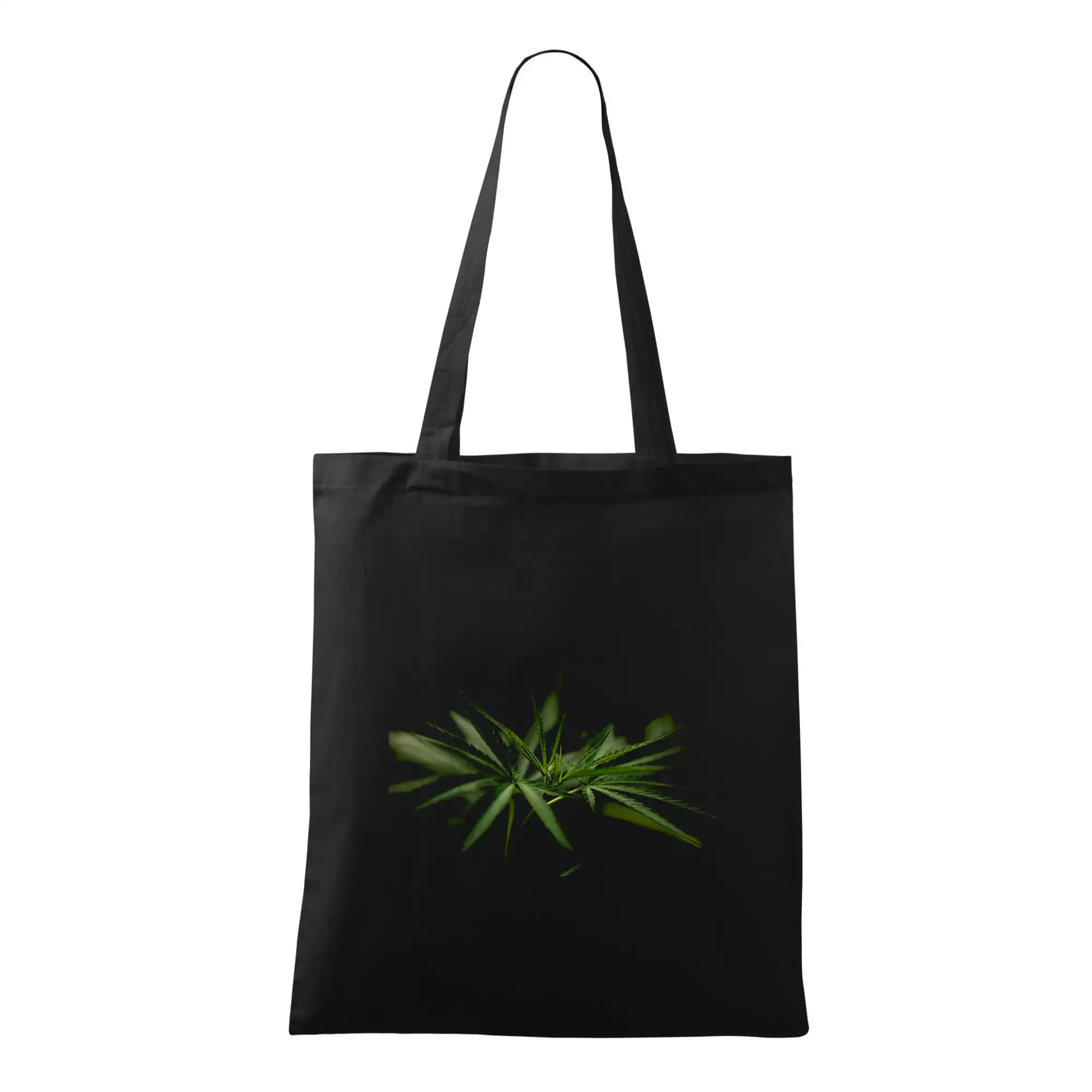 Tričká pre pohodový ľudí - Ganja listy - makro - Taška bavlnená