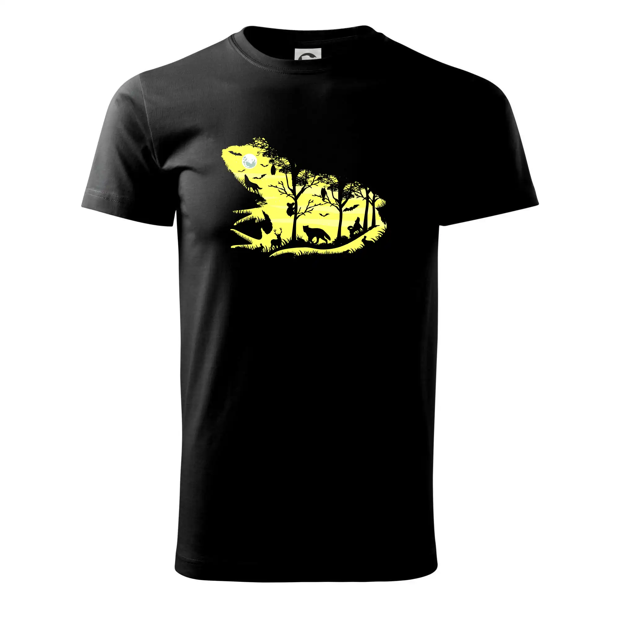 Trička pre cestovateľov - Froggy Night - Tričko extra veľké  (5-8XL)