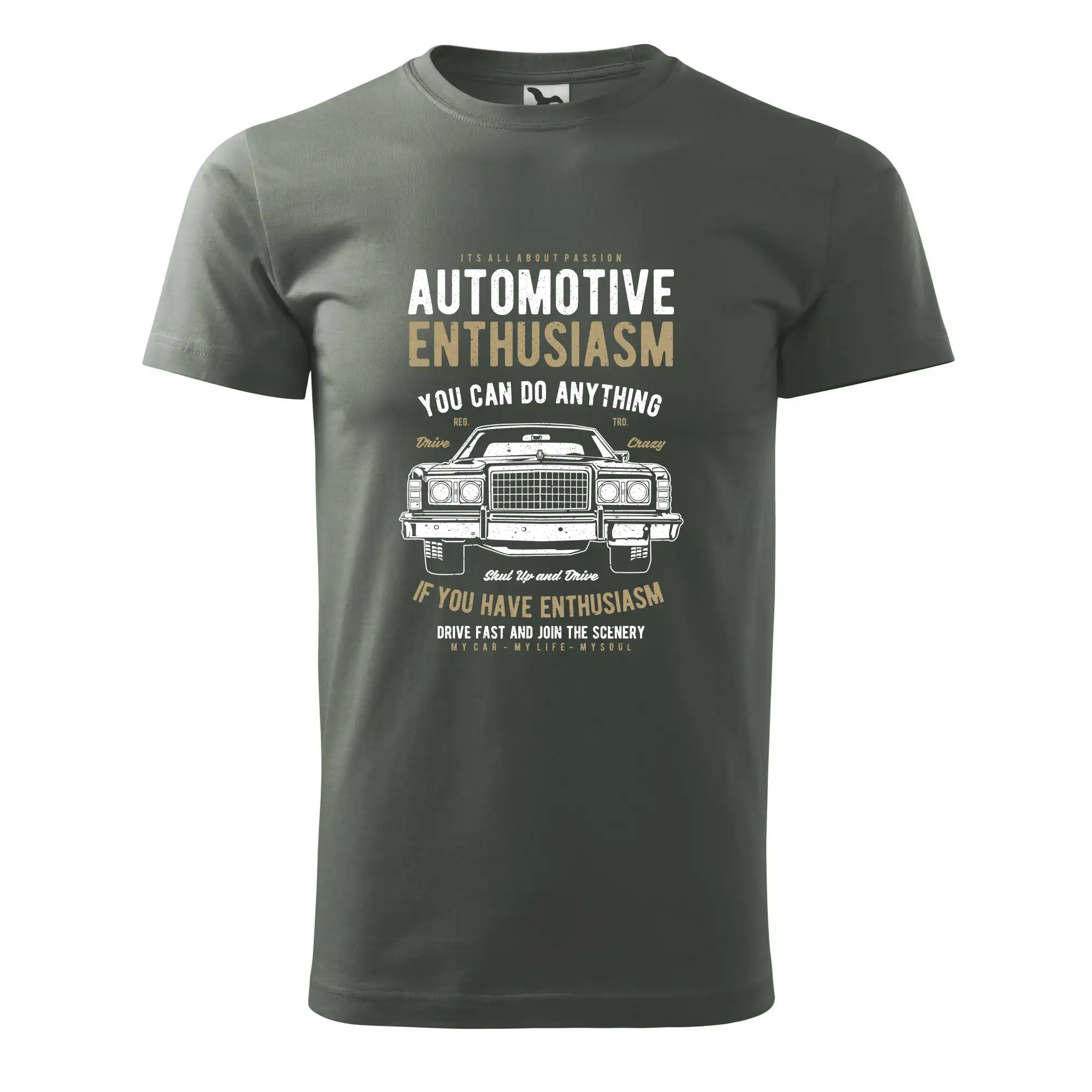 Auto tričká - Automotive Enthusiasm - Klasické pánske tričko vyššej gramáže