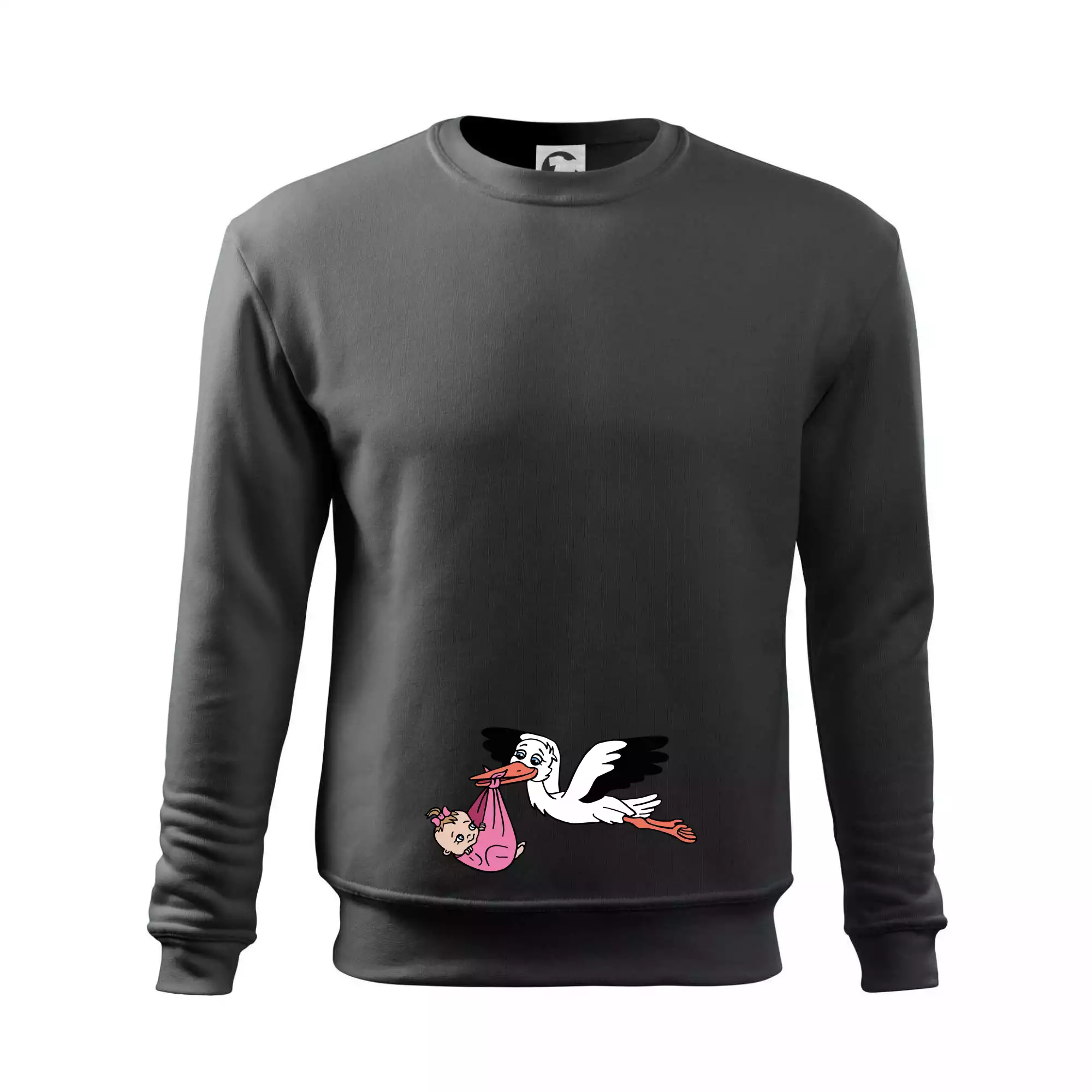 Čáp a miminko - holka (Hana-creative)