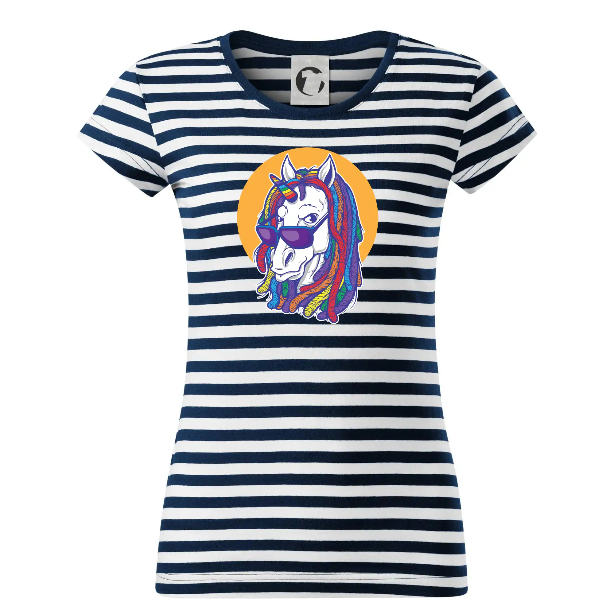 Tričká s jednorožcom - Rasta unicorn - Tričko na vodu
