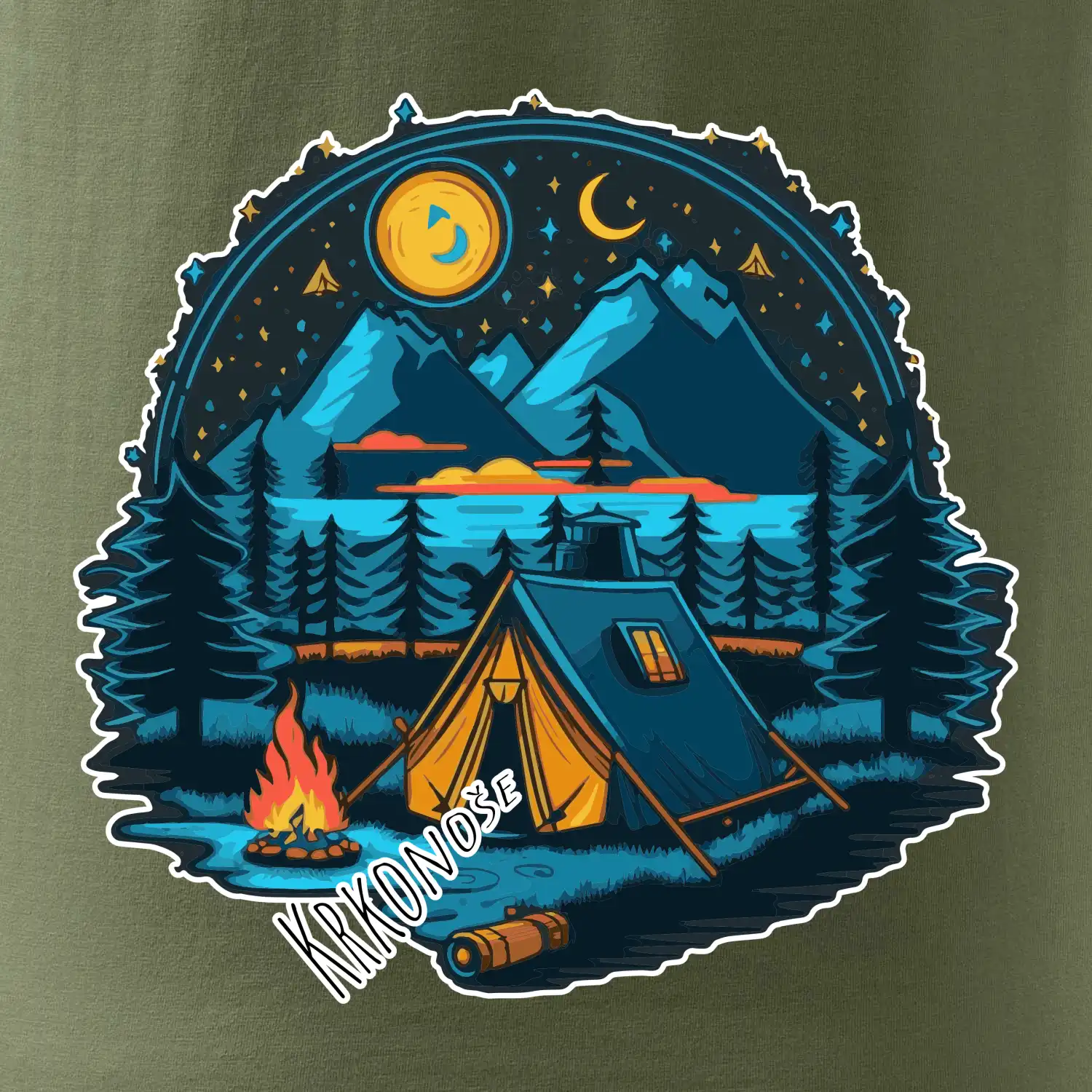 Krkonoše pod stanem