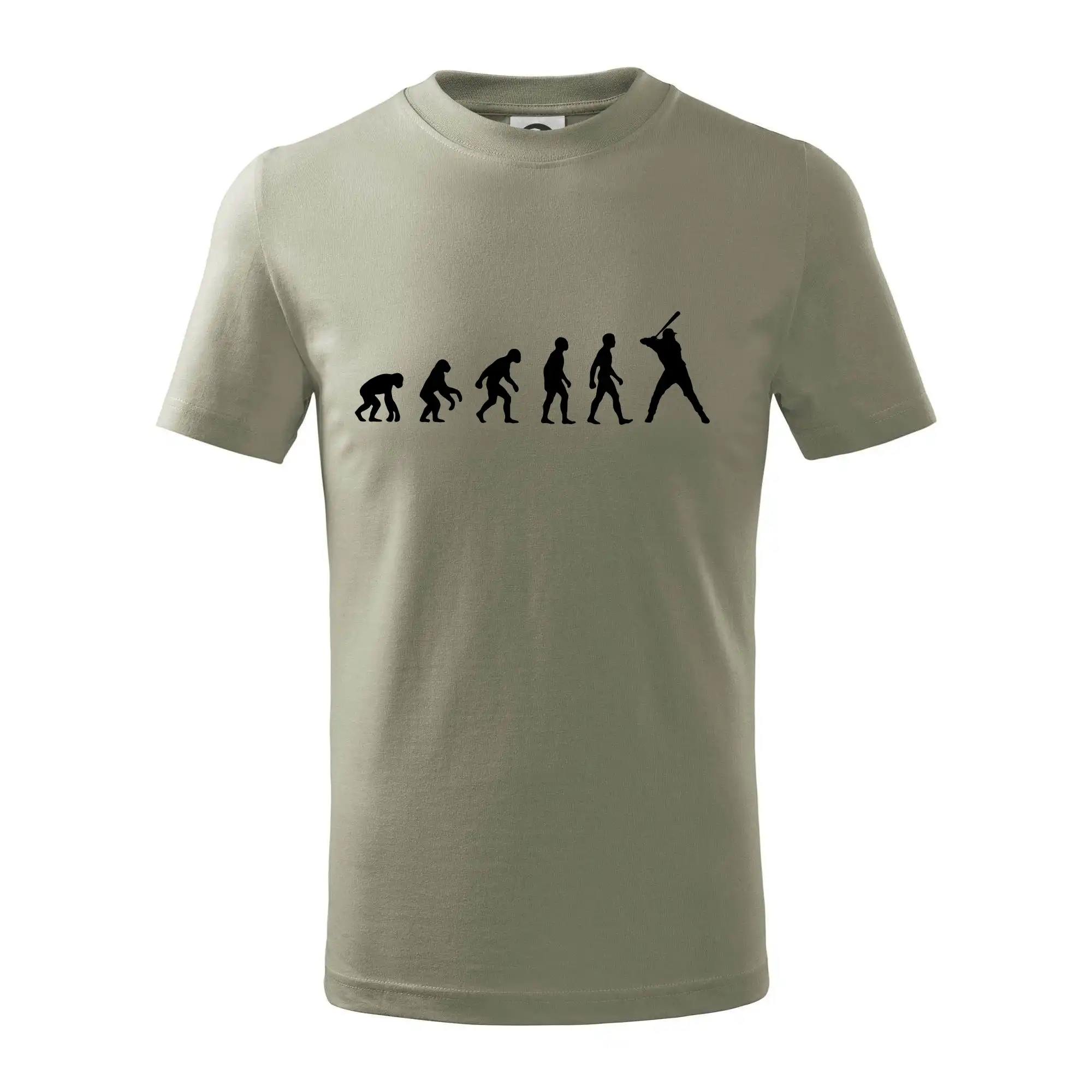 Tričká baseball - Evolúcia baseball pálkar náprah - Tričko detské bavlnené
