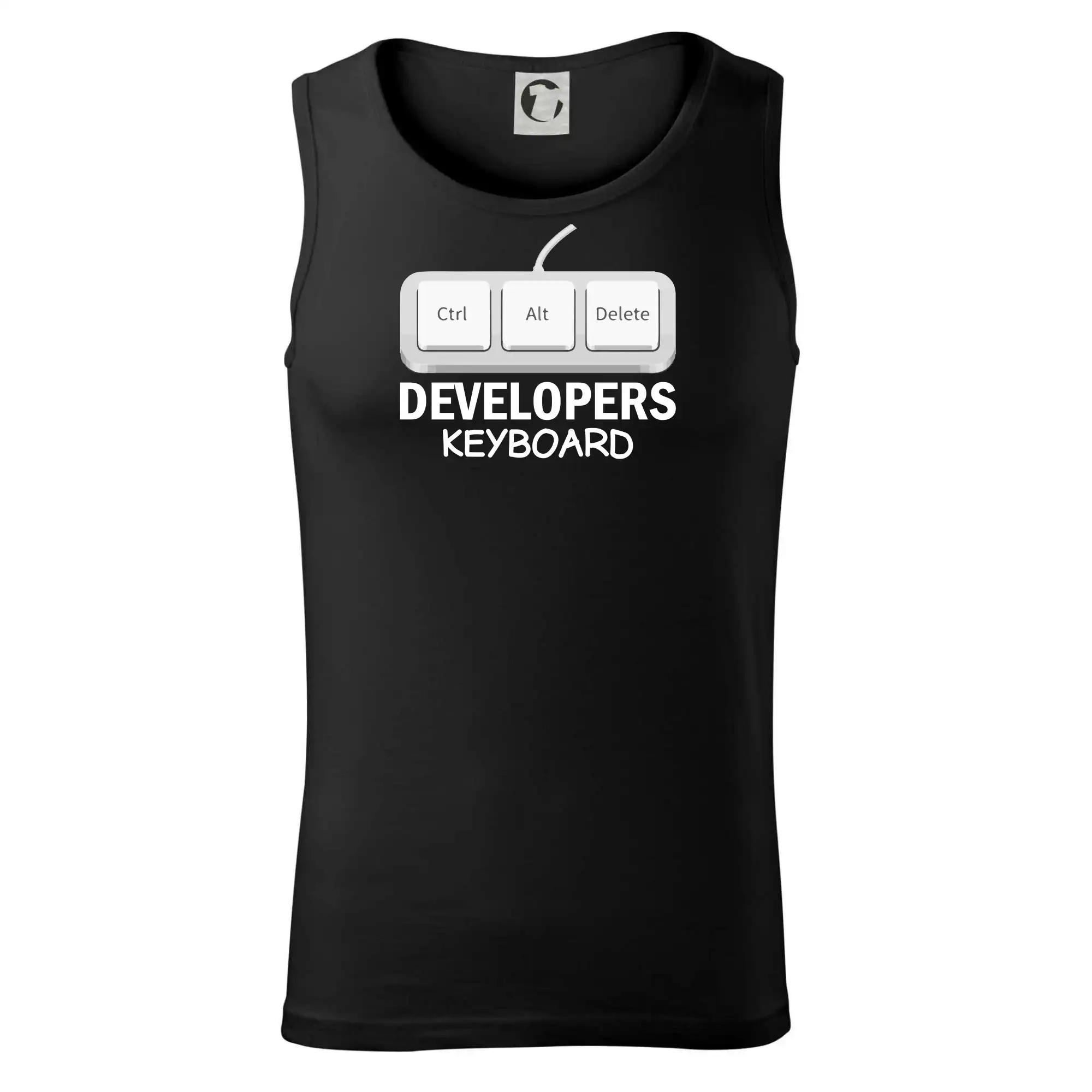 Tričká pre ajťákov - Developers keyboard - Tielko pánske Core