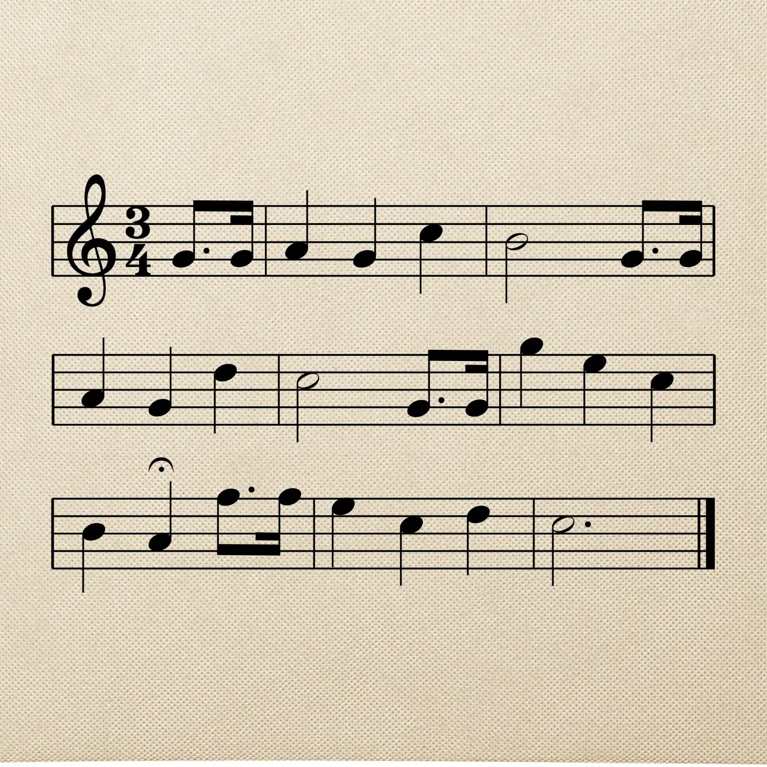 Hodně štěstí zdraví - noty