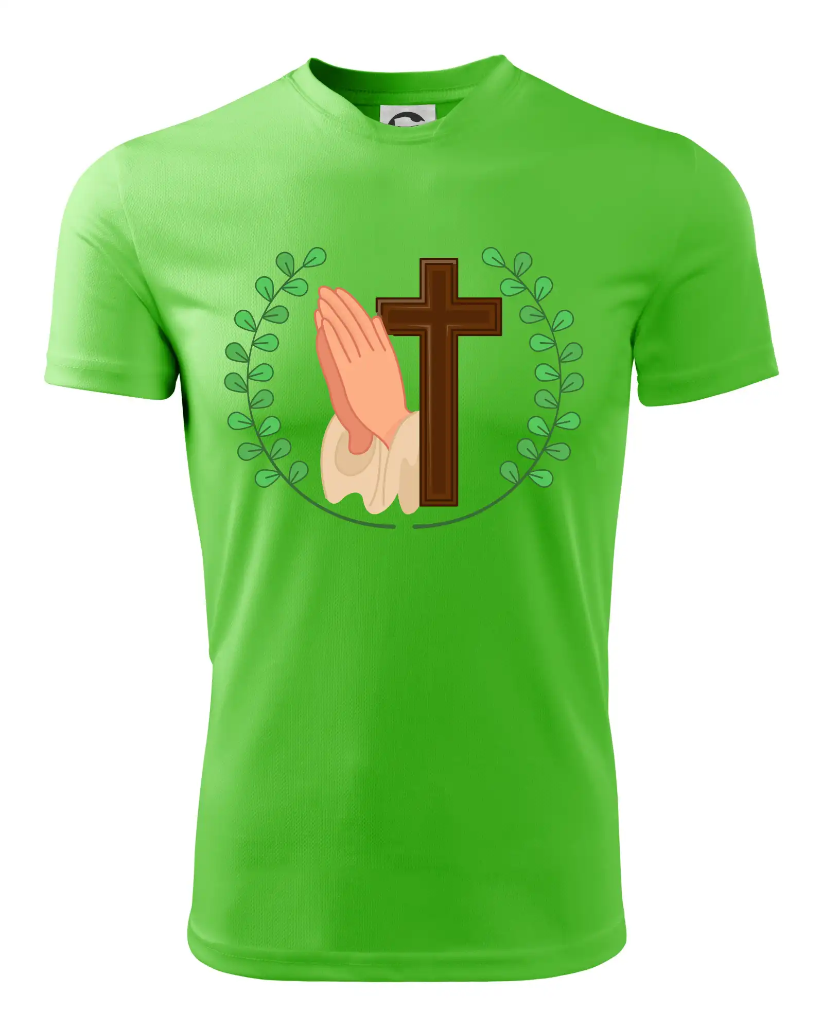 Věnec - kříž a modlení