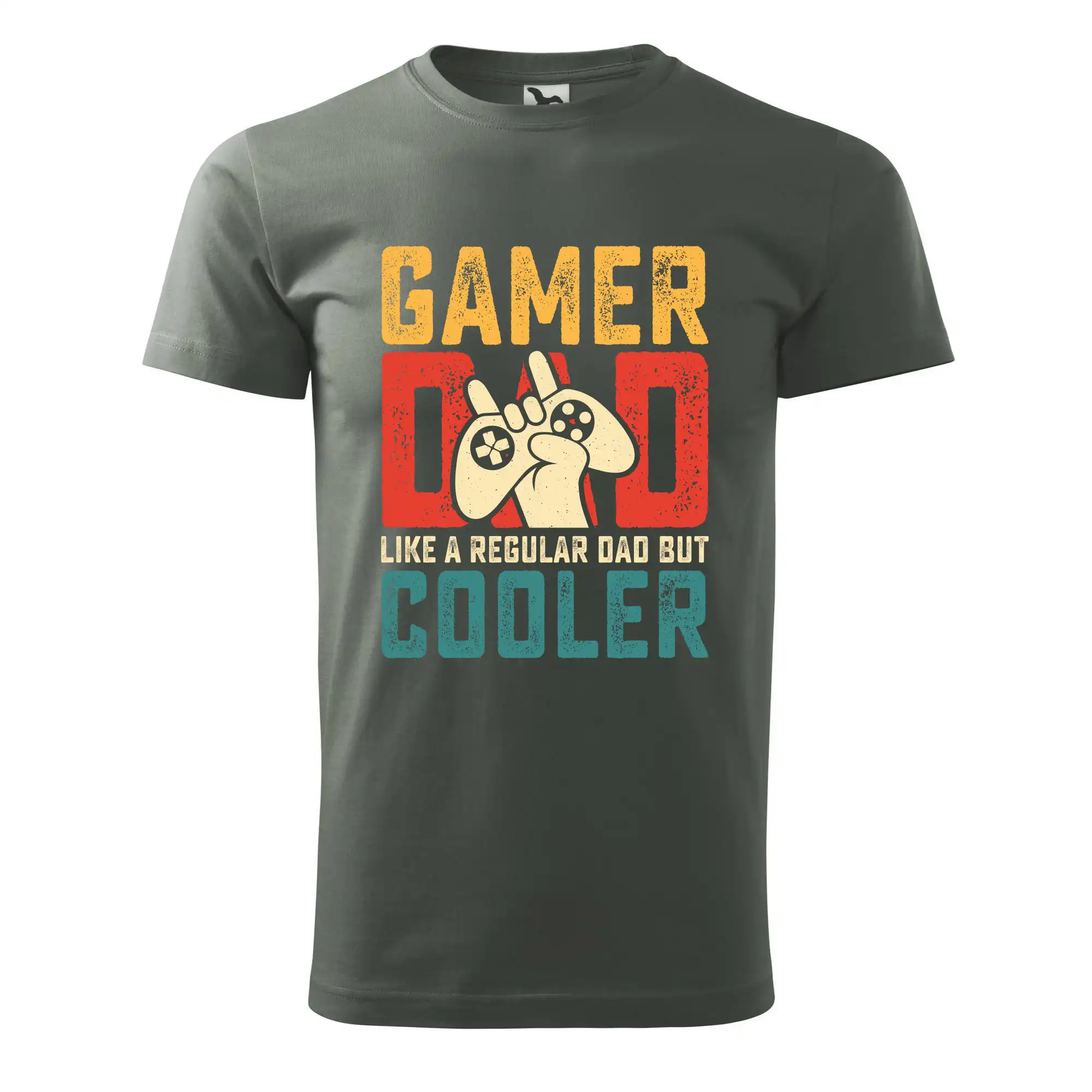 Tričká pre ajťákov - Gamer dad like a regular dad but cooler - Klasické pánske tričko vyššej gramáže