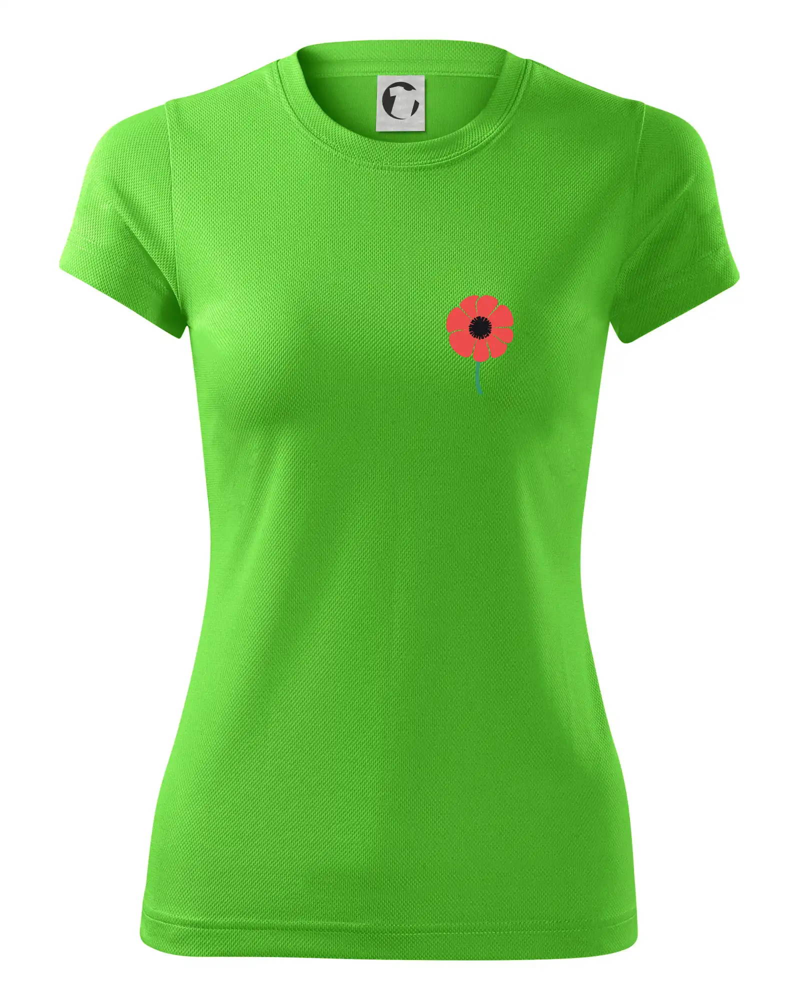 Vlčí mák ikonka na prsu