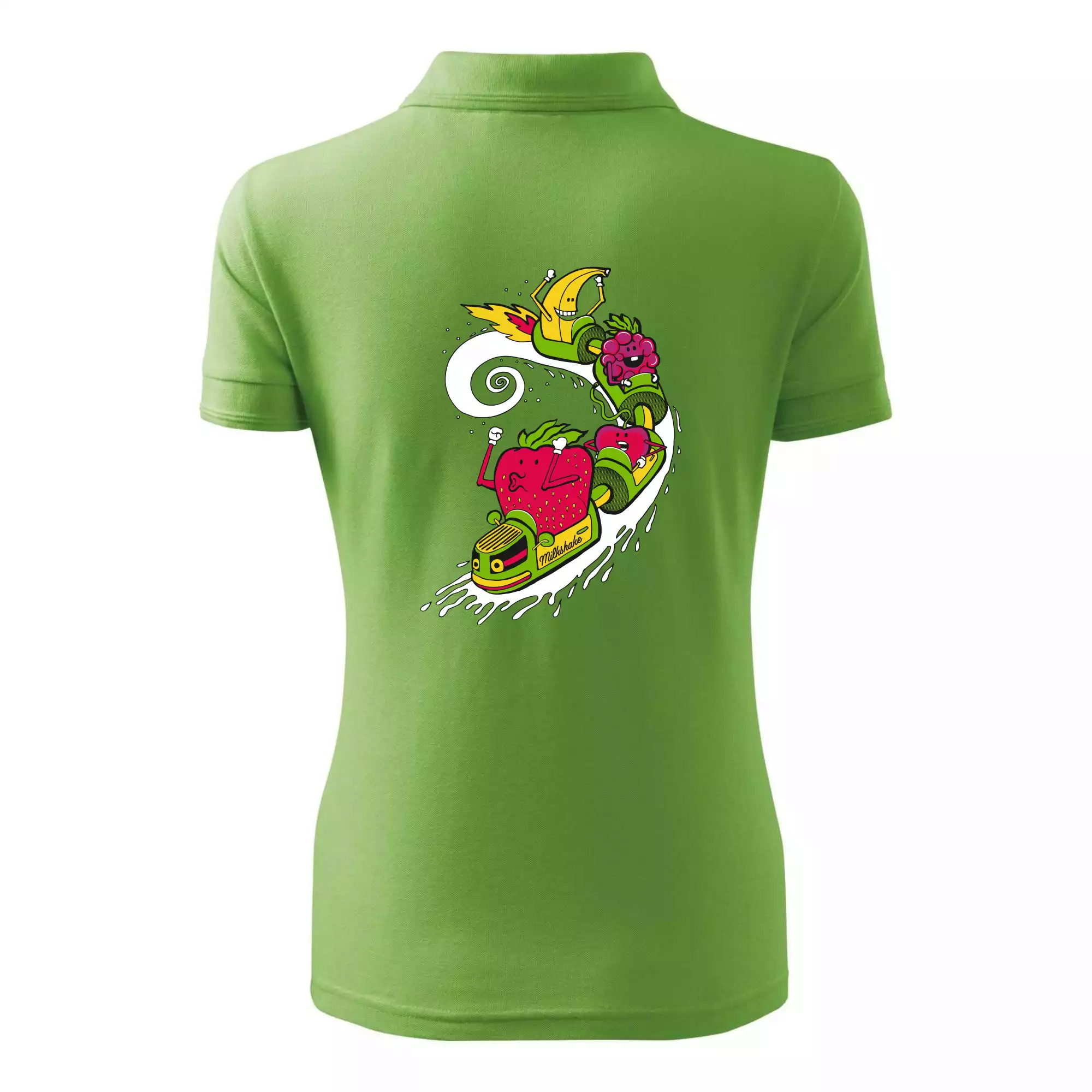 Milkshake vlak kreslený (Pecka design)