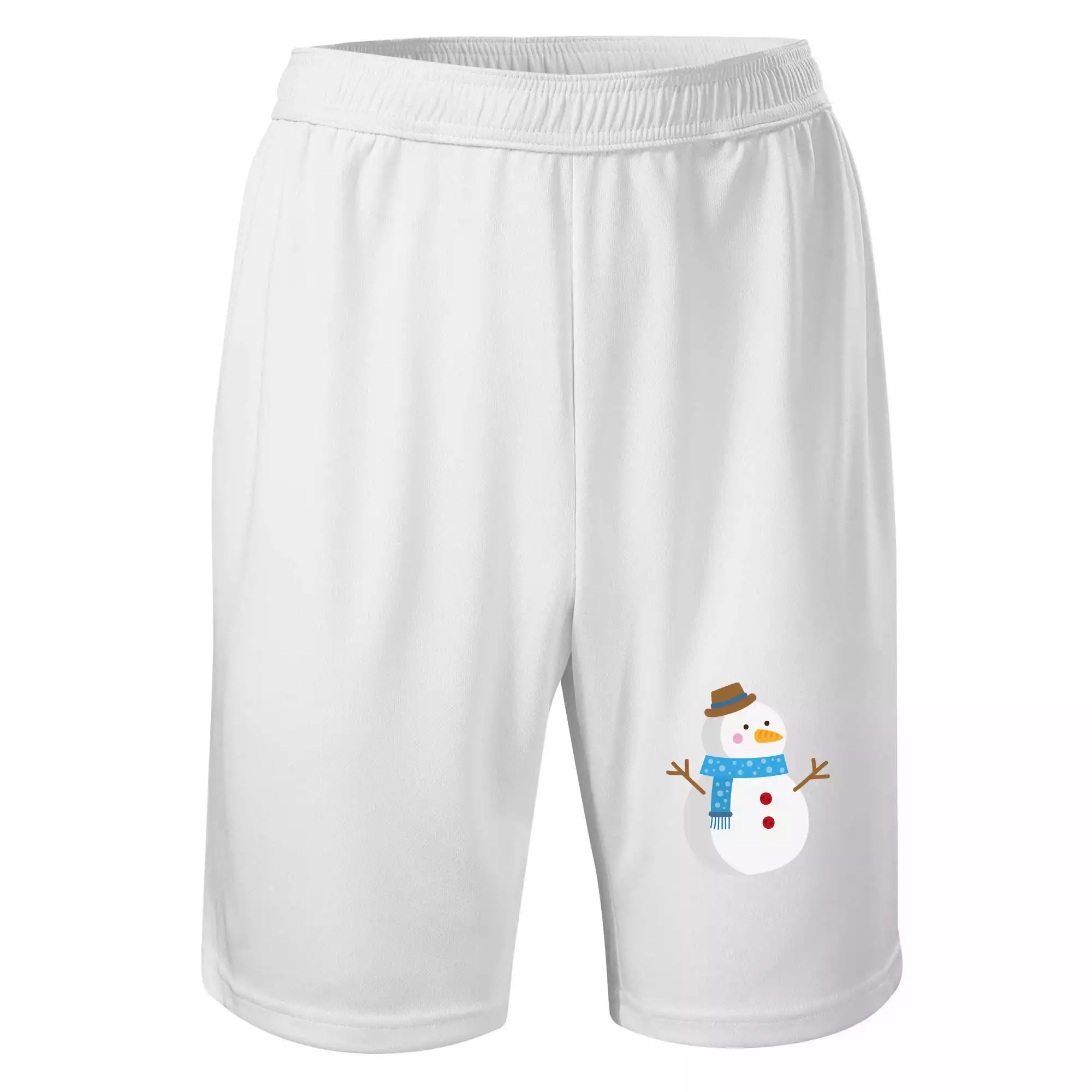 Sněhulák se šálou