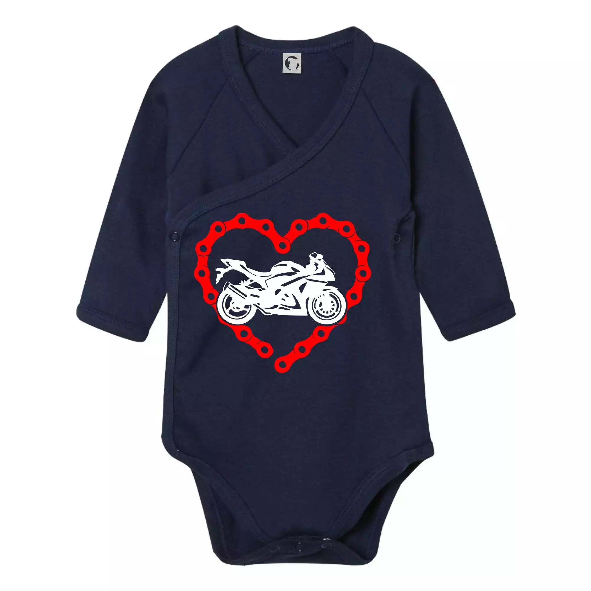 Moto srdce řetěz - supersport