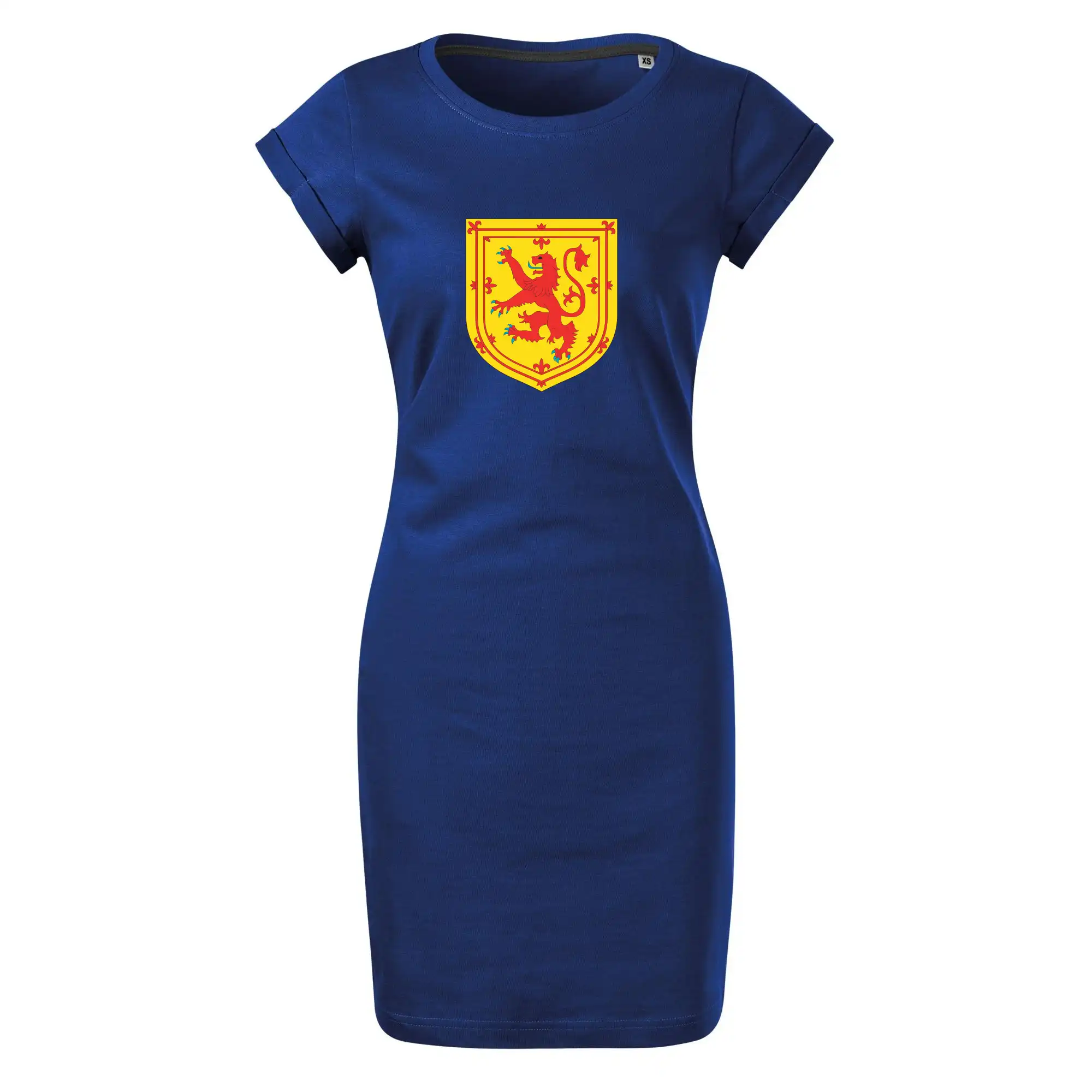 Skotský lev na hrudi