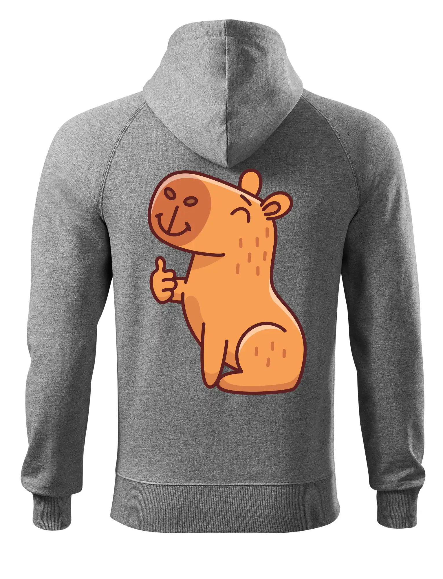 Kapybara s palcem nahoru