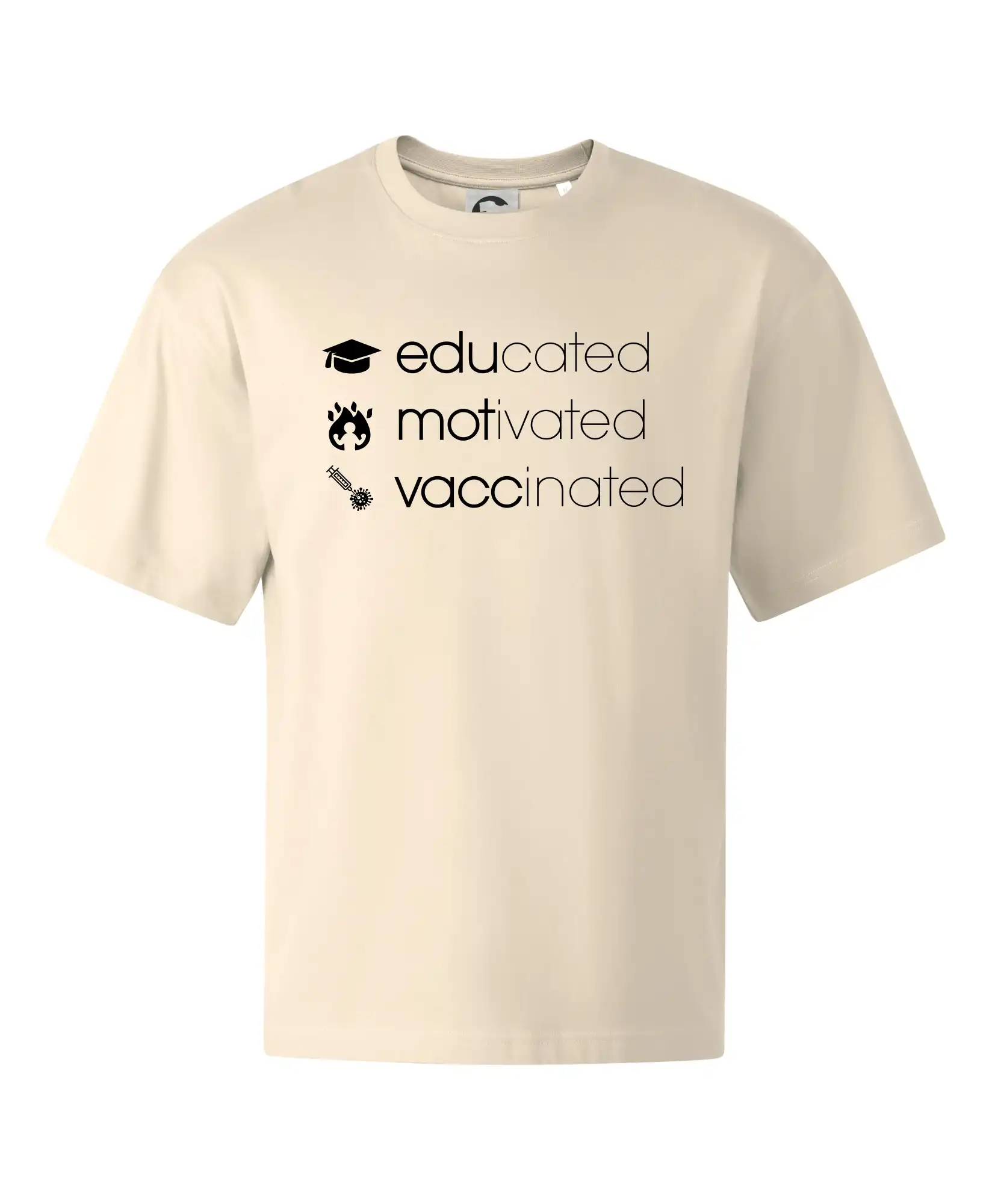 Educated motivated vaccinated