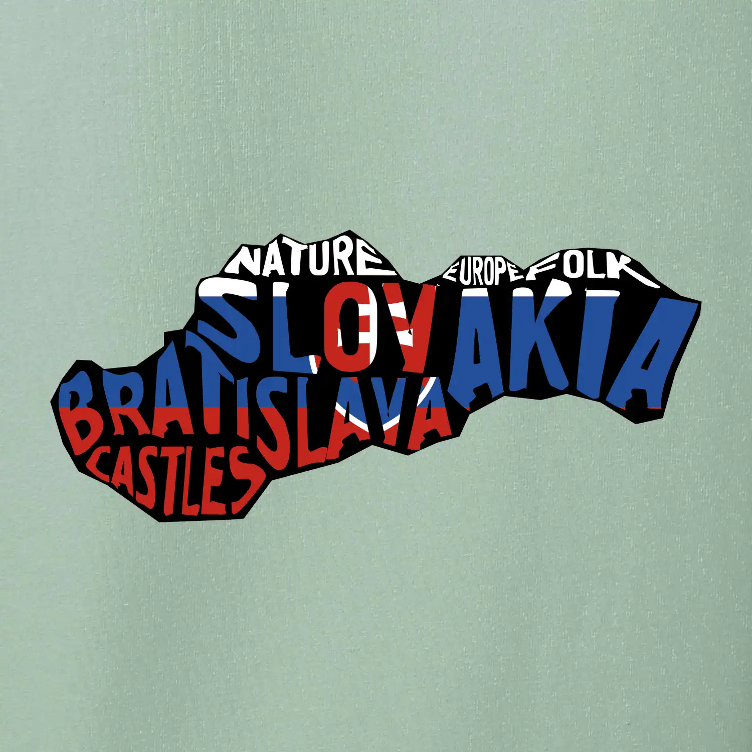 Mapy - názvy měst - Slovensko