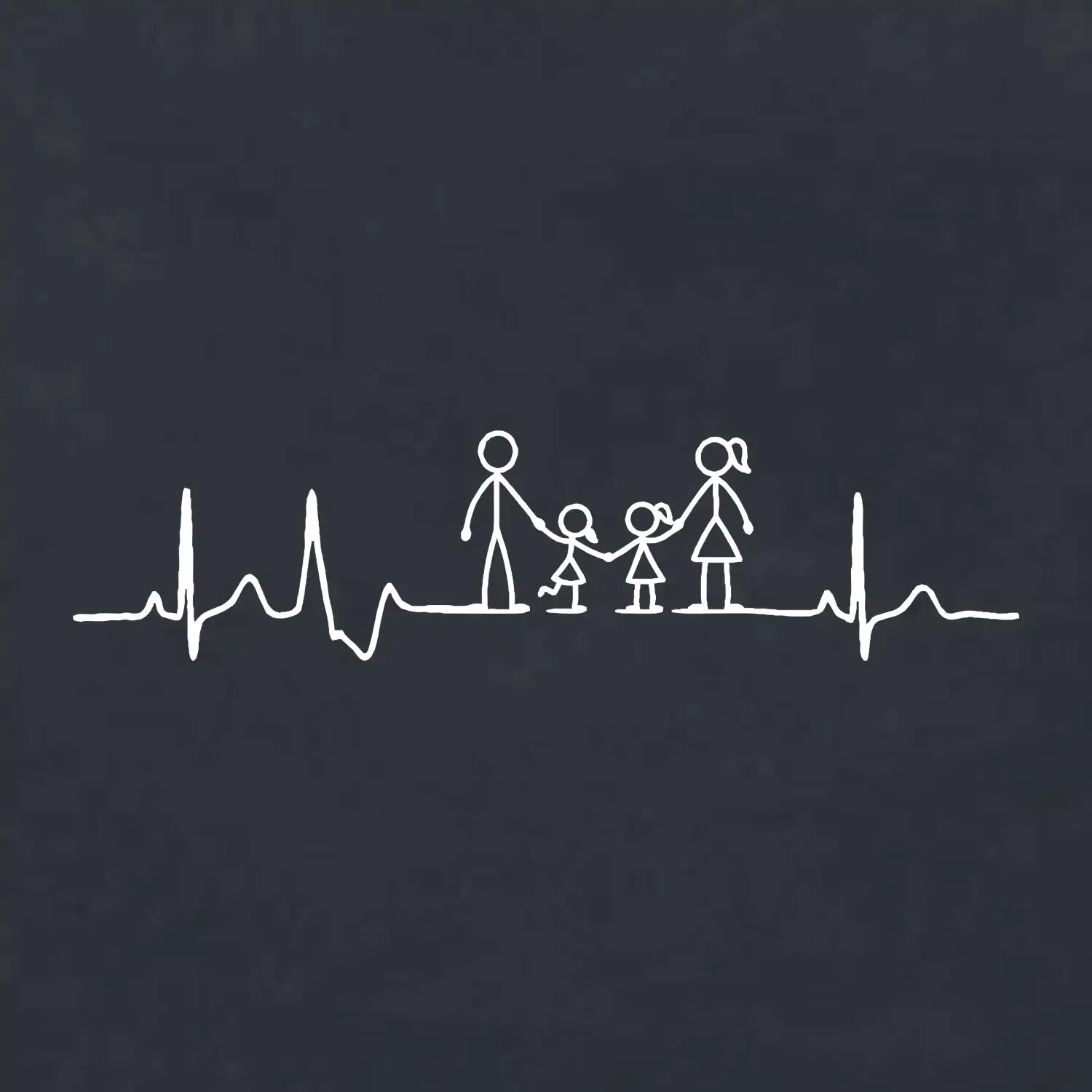 EKG rodina a dvě holky